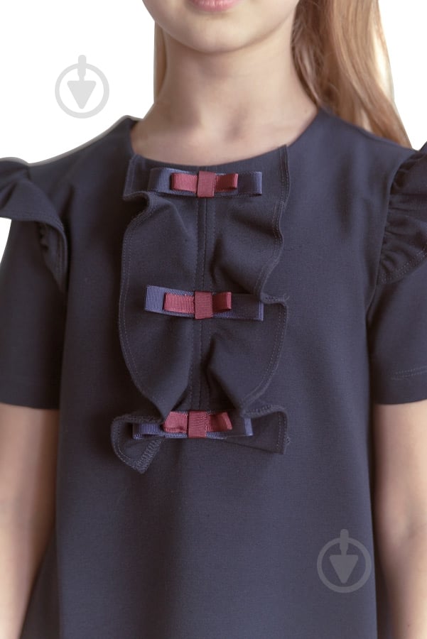 Платье Sasha р.122 синий 4302 - фото 2