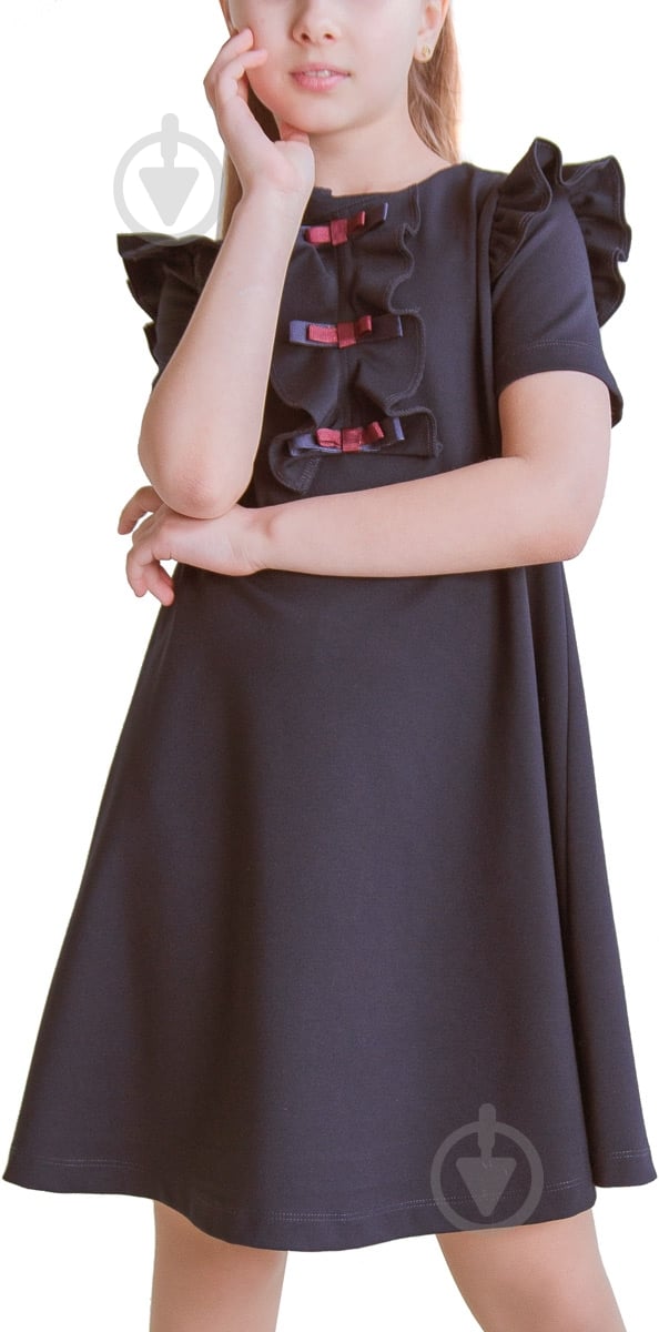 Платье Sasha р.122 синий 4302 - фото 1