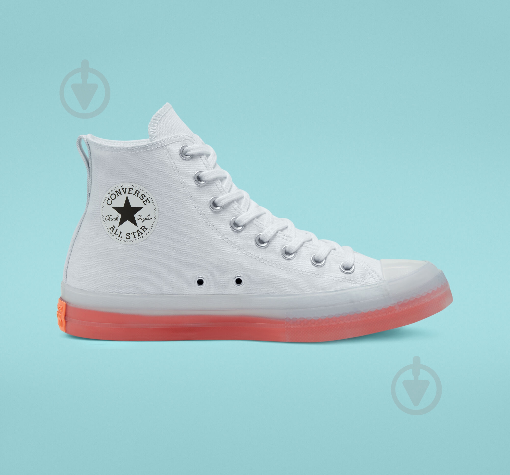 Кеди Converse CHUCK TAYLOR ALL STAR CX STRETCH CANVAS 167807C р.44,5 білий - фото 1 Кеди Converse CHUCK TAYLOR ALL STAR CX STRETCH CANVAS 167807C р.44,5 білий - фото 1