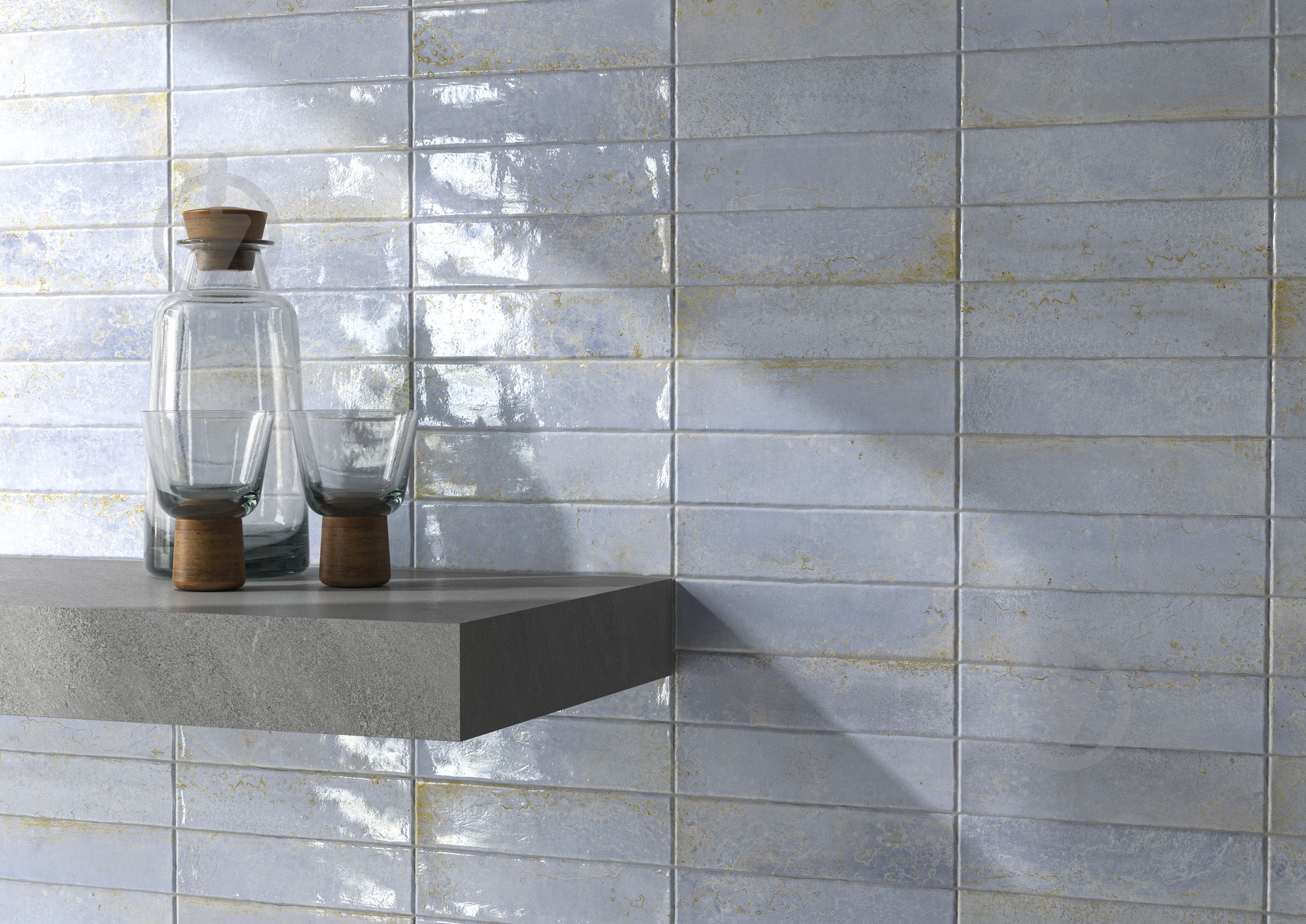 Плитка Cifre Industrial Blue 7,5x30 - фото 2