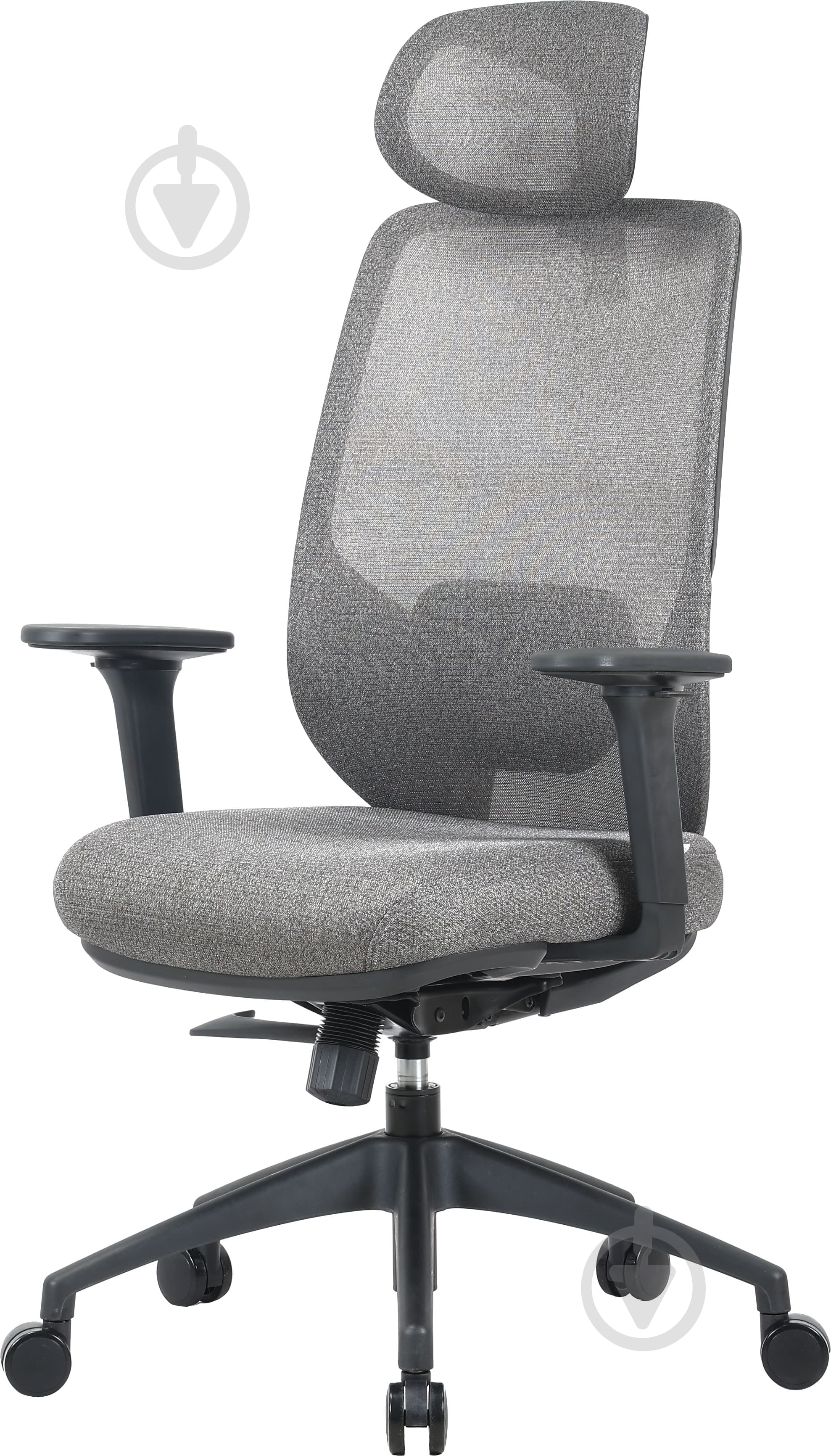 Кресло офисное OfficePro Comfort OC524G Gray серый - фото 1