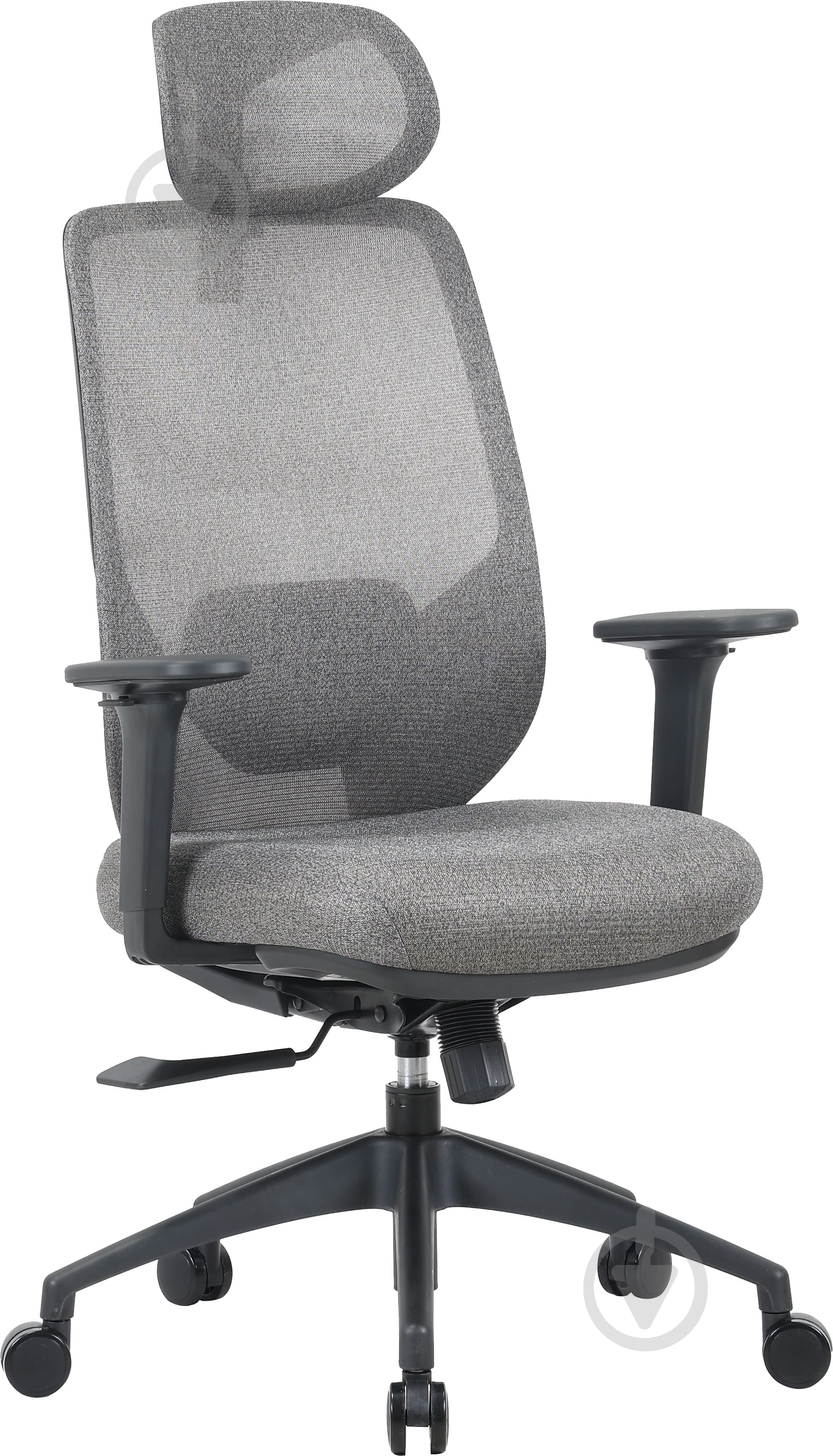 Кресло офисное OfficePro Comfort OC524G Gray серый - фото 3
