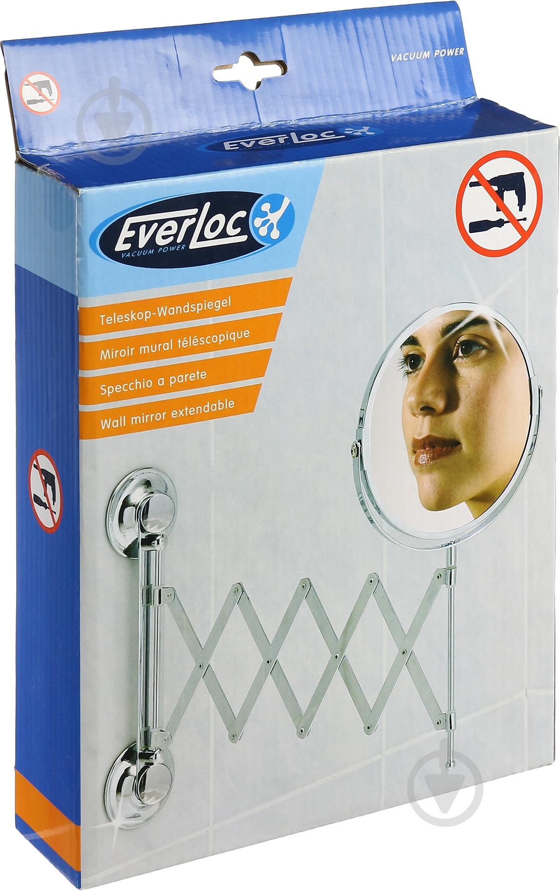 Зеркало косметическое Everloc 10210 - фото 2 Зеркало косметическое Everloc 10210 - фото 2