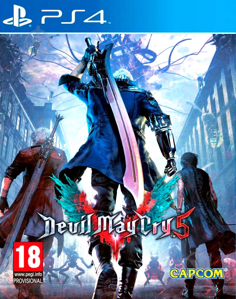 Игра Sony Devil May Cry 5 (PS4, русские субтитры) - фото 1 Игра Sony Devil May Cry 5 (PS4, русские субтитры) - фото 1