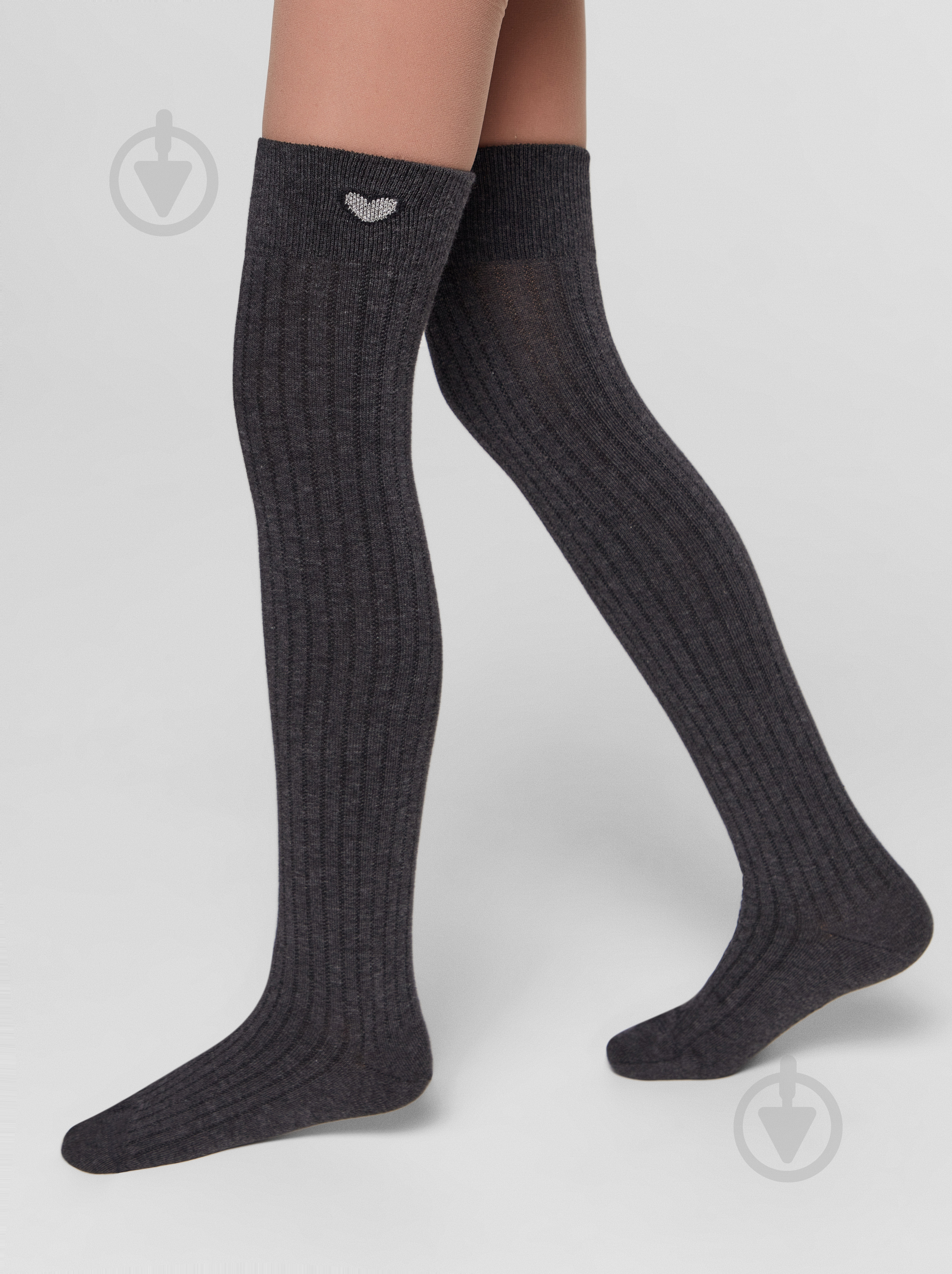 Гольфи дитячі для дівчаток Conte-Kids TIP-TOP 20С-135СП 052 р.22 темно-сірий - фото 2