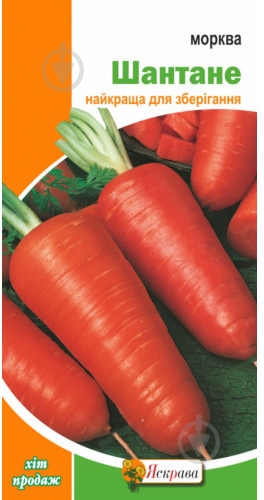 Семена Яскрава морковь Шантане 3 г (4823069800857) - фото 1