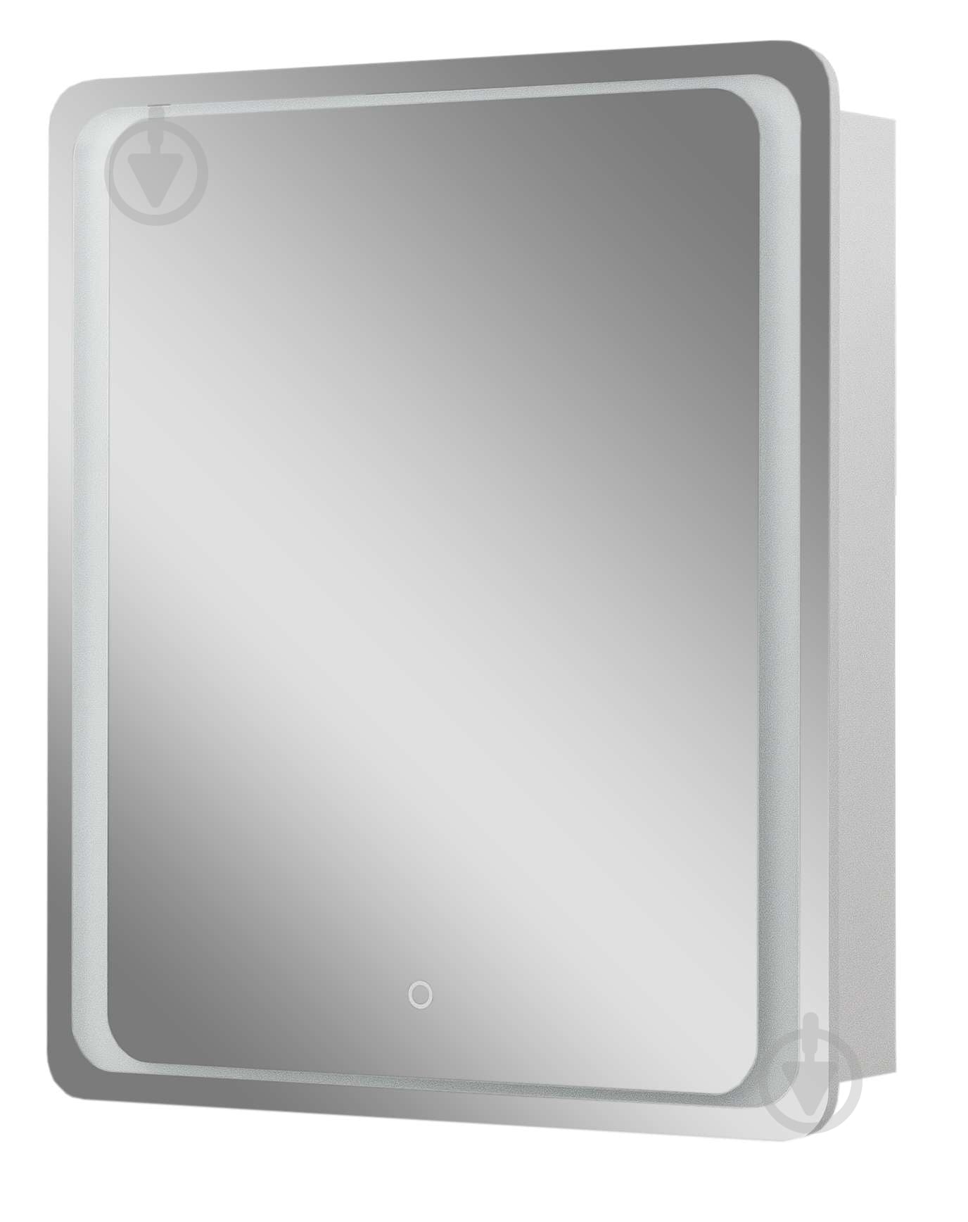 Шкафчик-зеркало ScandiSPA INGRID Z-60 белый глянец LED touch control - фото 1