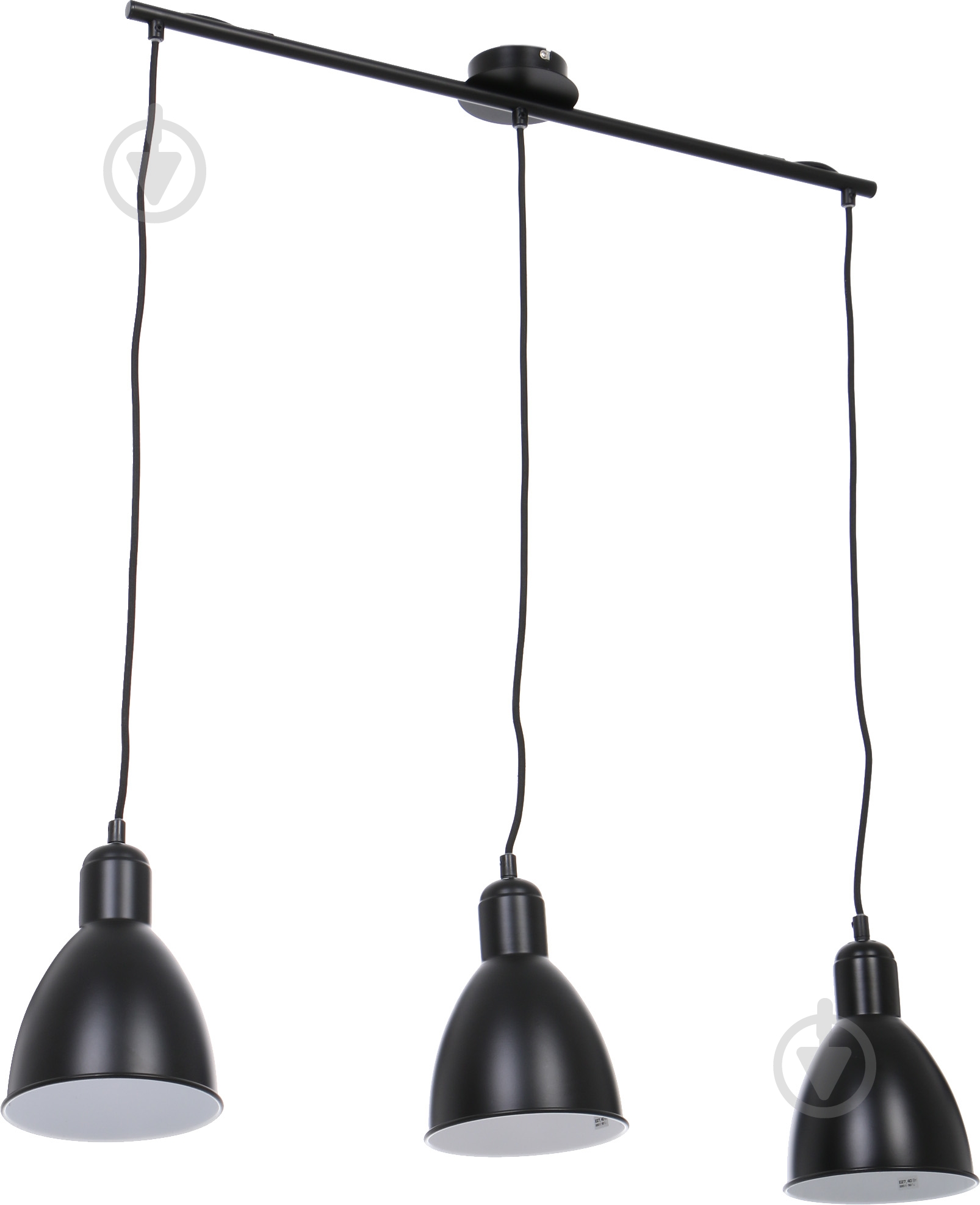 Подвес Accento lighting ALB-LP-1806005-3-BK 3x40 Вт E27 черный - фото 1 Подвес Accento lighting ALB-LP-1806005-3-BK 3x40 Вт E27 черный - фото 1