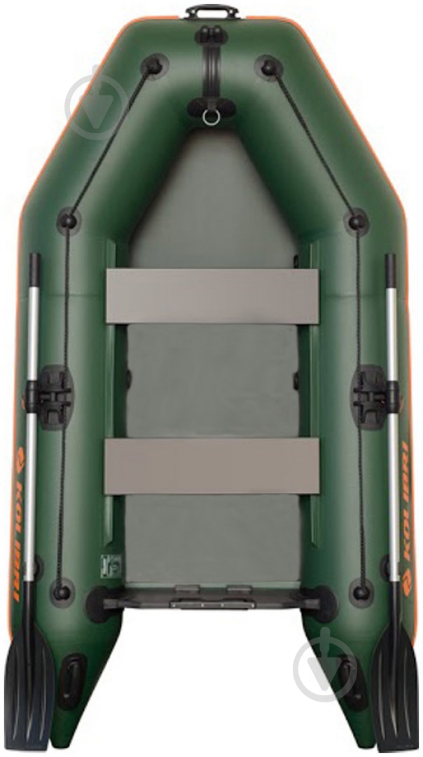 Лодка KOLIBRI KM-260.01.01 без пайола зеленый - фото 2 Лодка KOLIBRI KM-260.01.01 без пайола зеленый - фото 2