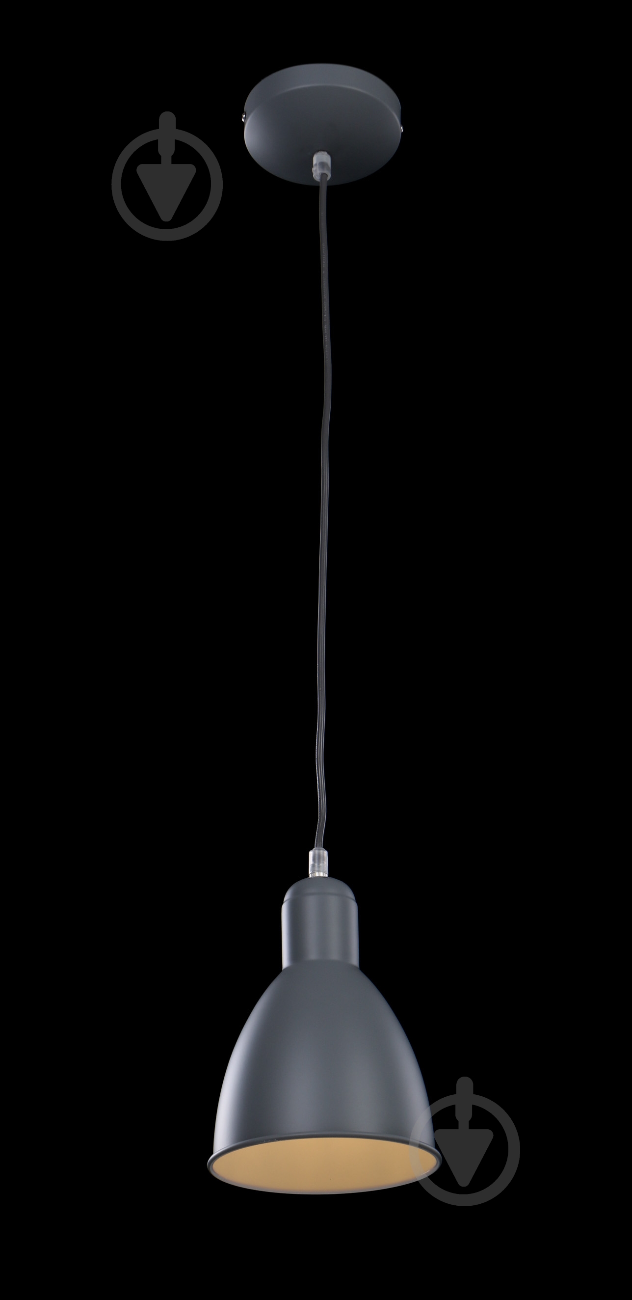 Подвес Accento lighting ALB-BLP1706-3-GR 1x40 Вт E27 серый - фото 2