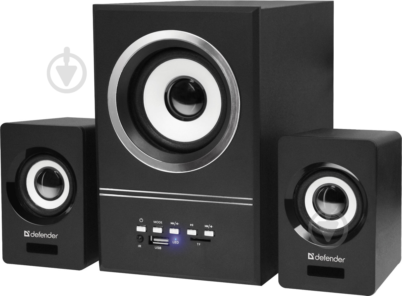 Акустическая система Defender V10 2.1 black - фото 2