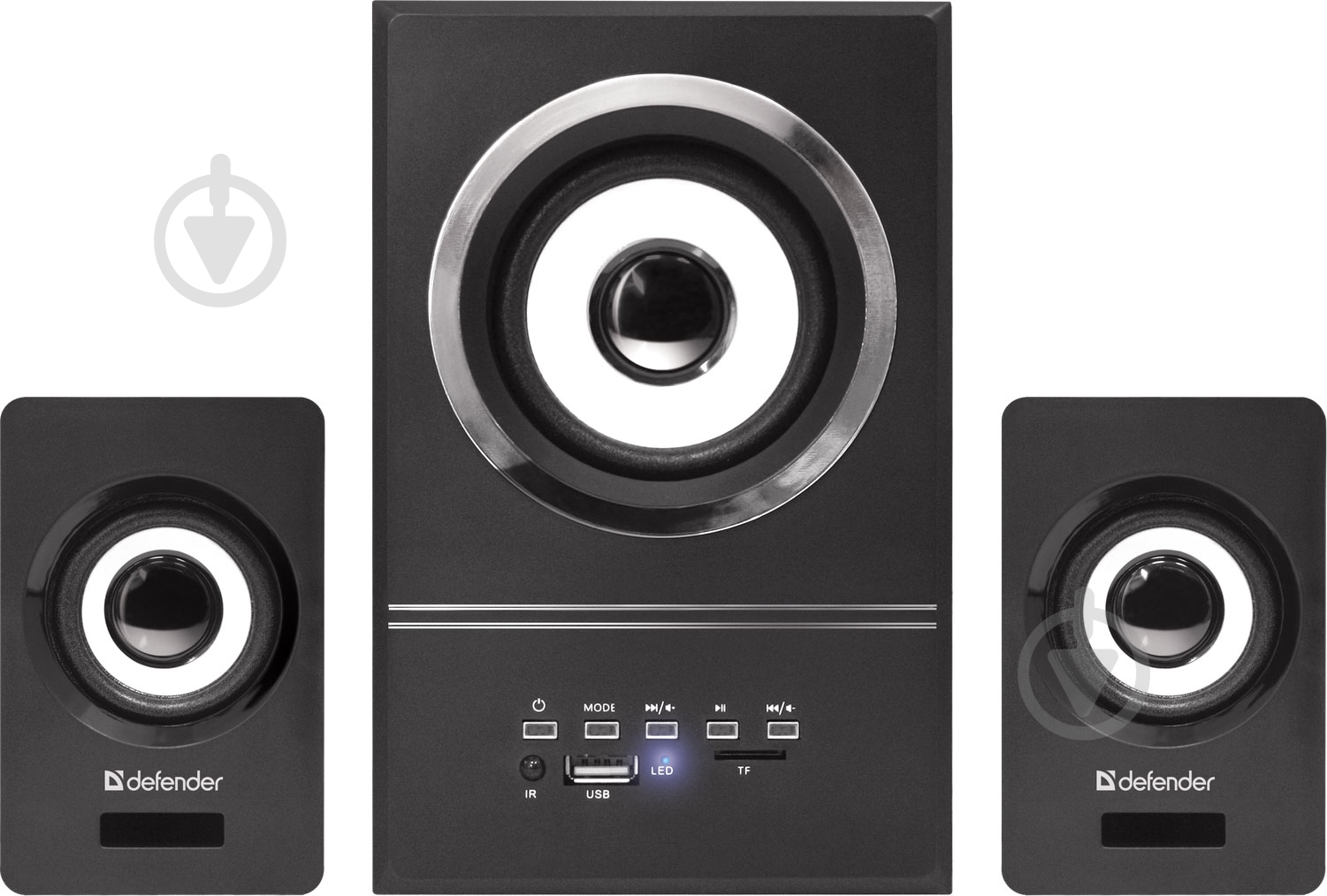Акустическая система Defender V10 2.1 black - фото 1