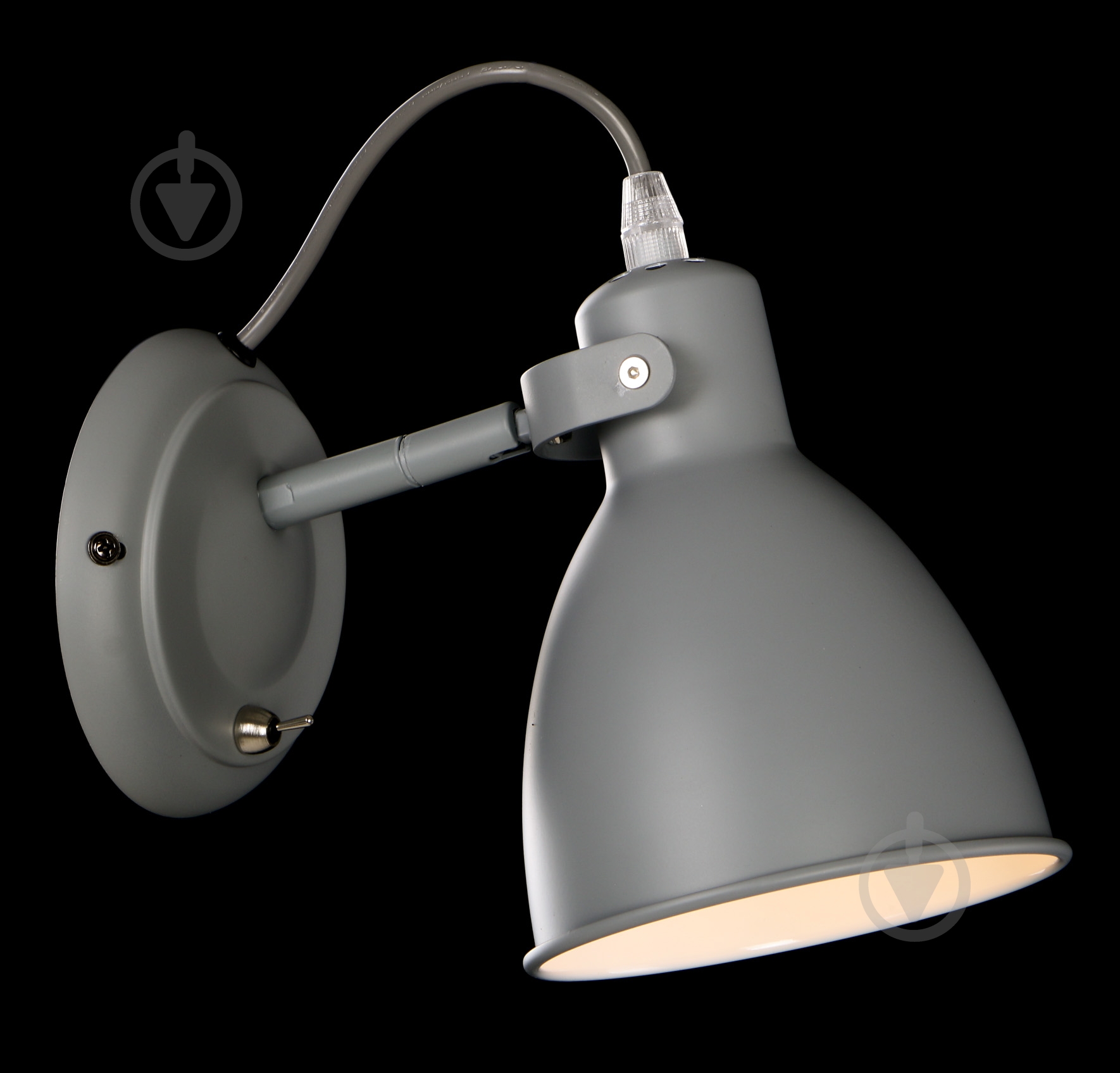 Бра Accento lighting ALB-BLW1706-3-GR 1x40 Вт E27 серый - фото 2