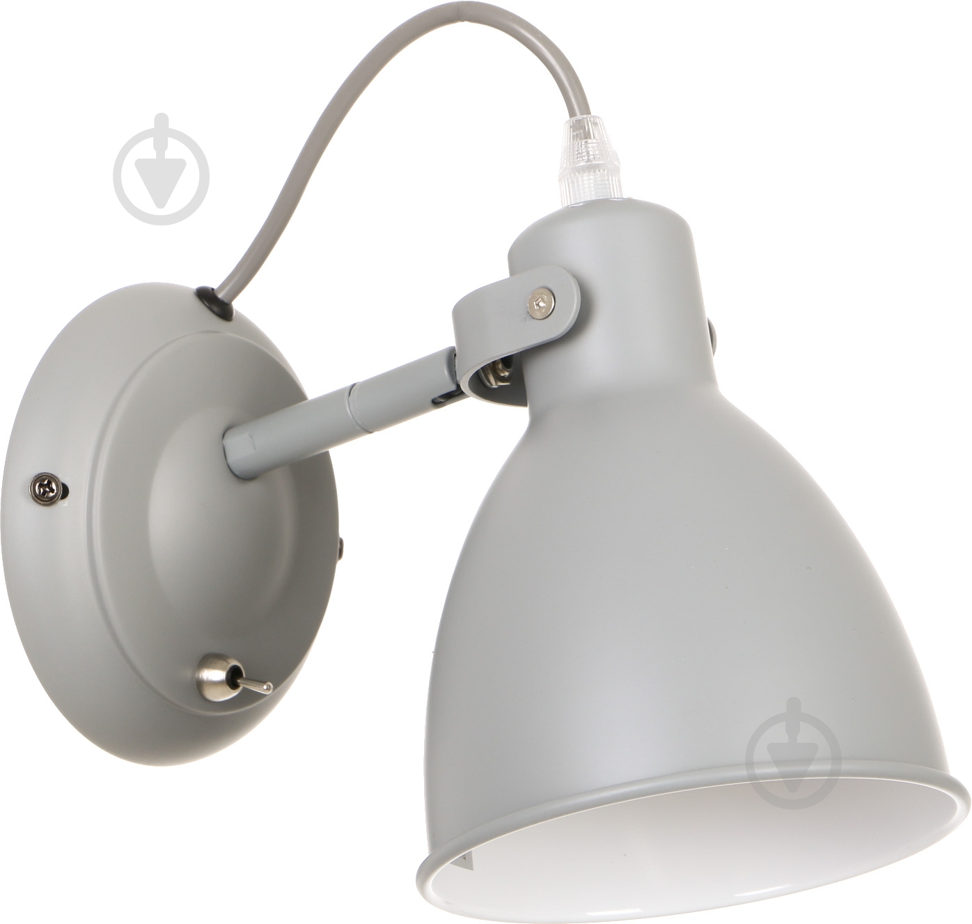 Бра Accento lighting ALB-BLW1706-3-GR 1x40 Вт E27 серый - фото 1