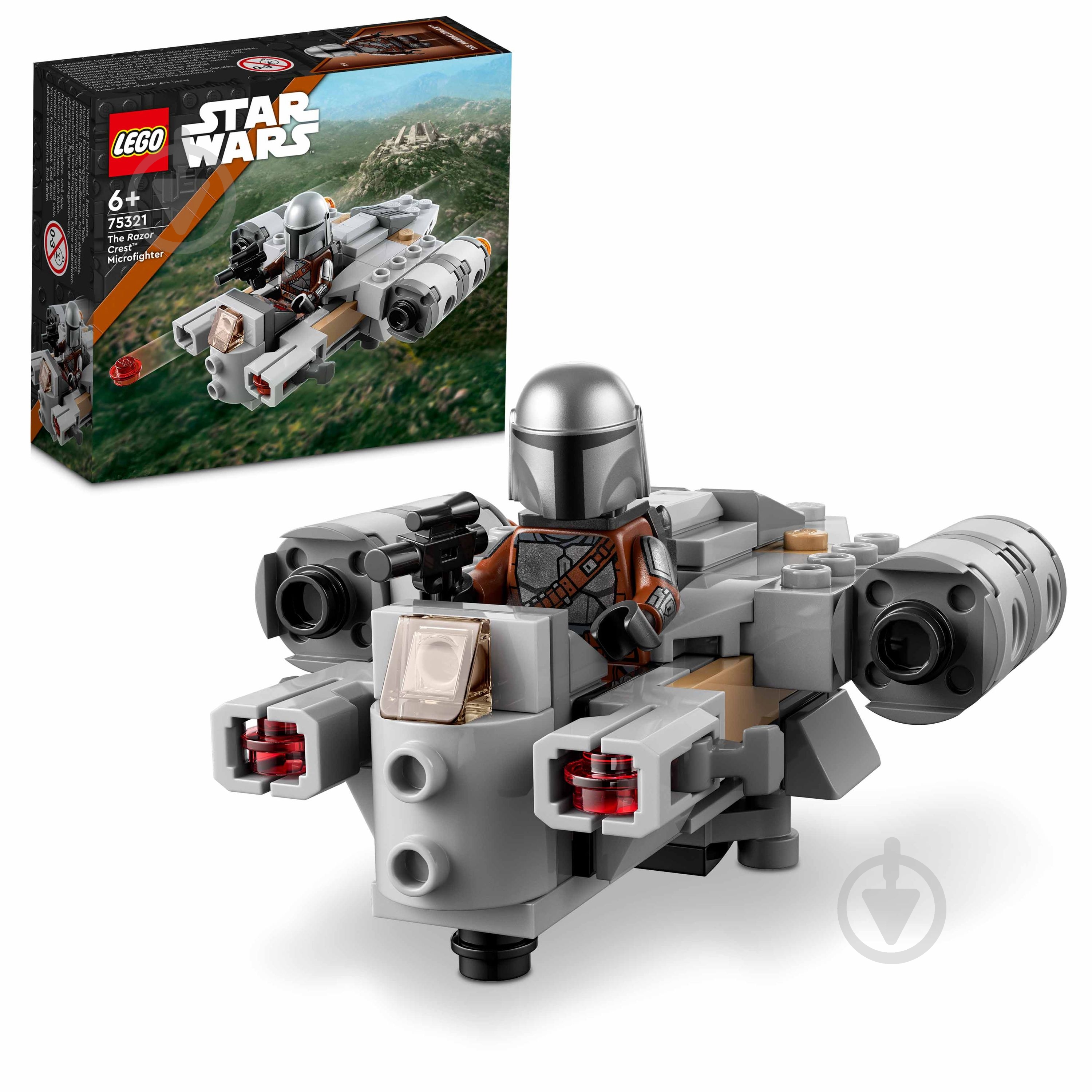 Конструктор LEGO Star Wars Микрофайтер «Лезвие бритвы» 75321 - фото 6