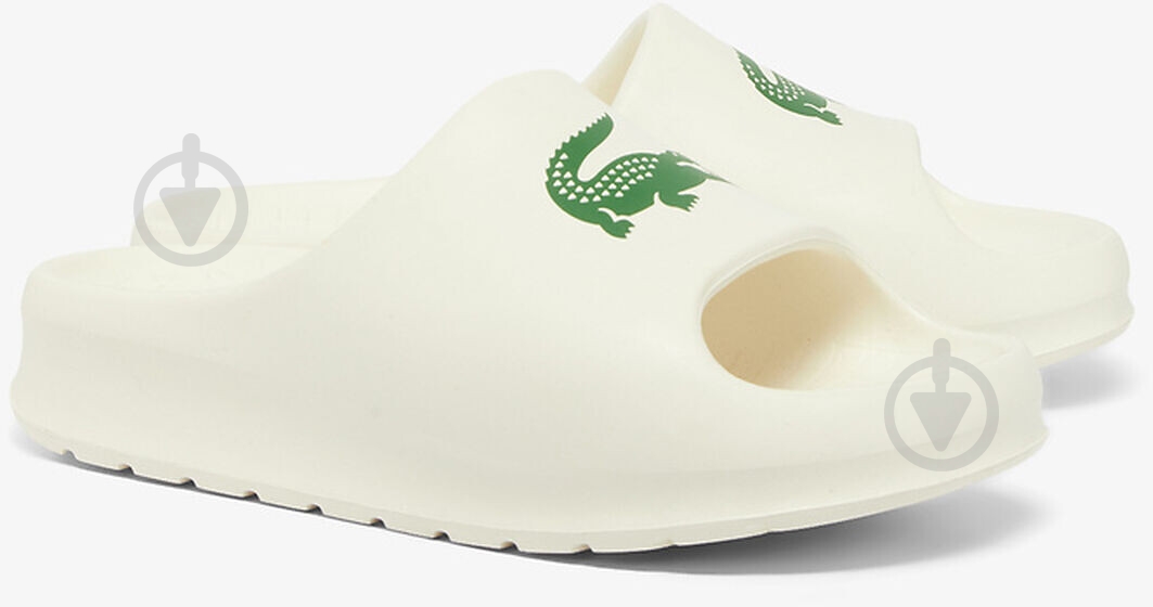 Шлепанцы Lacoste Serve Slide 2.0 48CFA00221Y5 р.37 белый - фото 2