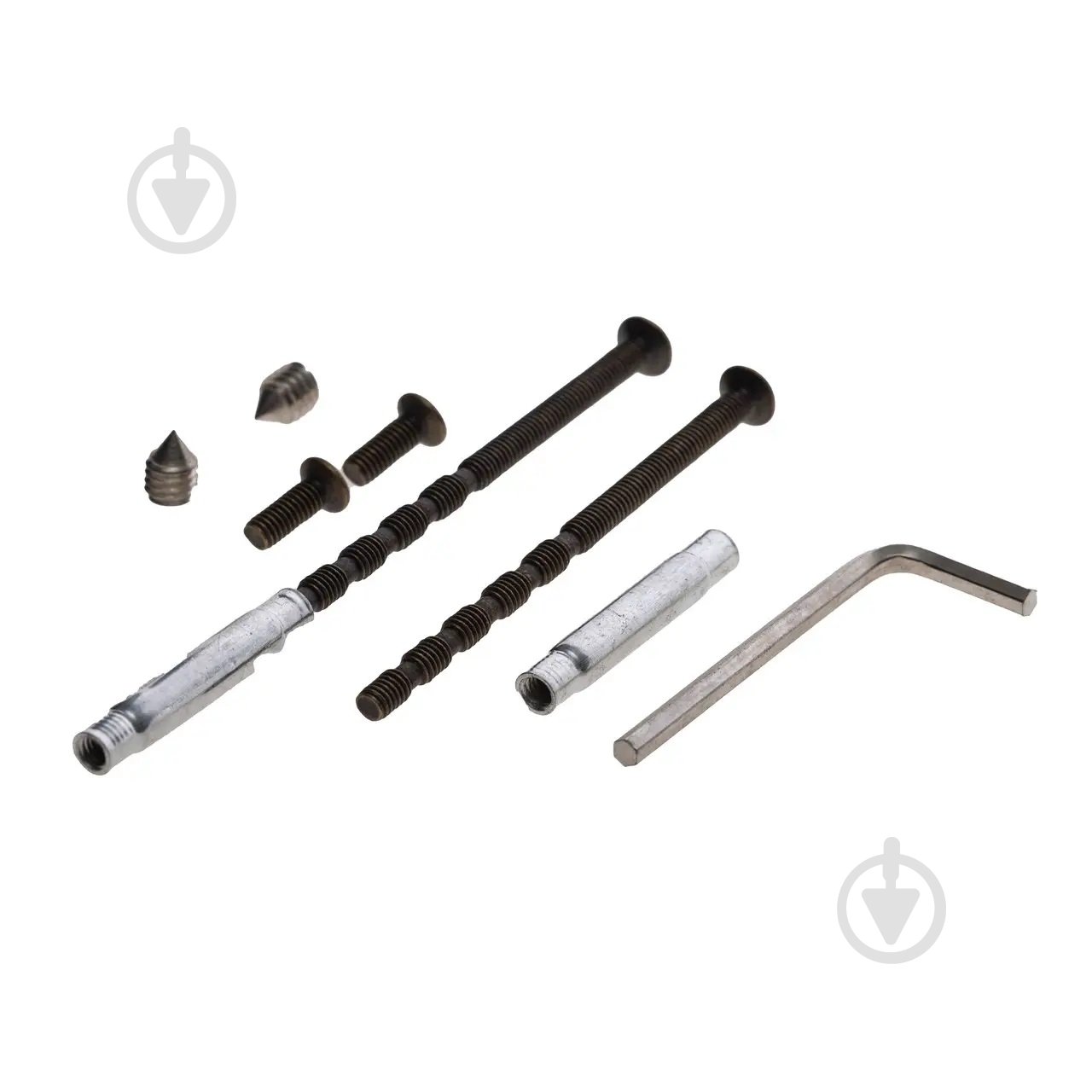 Ручка на планке ASTEX на входные и межкомнатные двери цилиндрический 62 мм бронза - фото 5