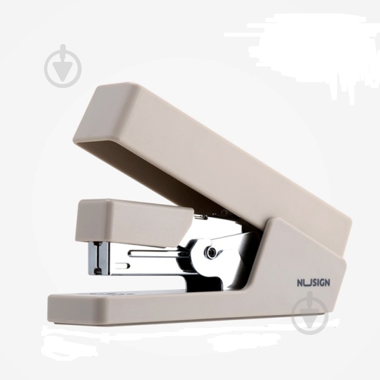 Степлер Nusign №24 светло-серый NS081 Deli - фото 1