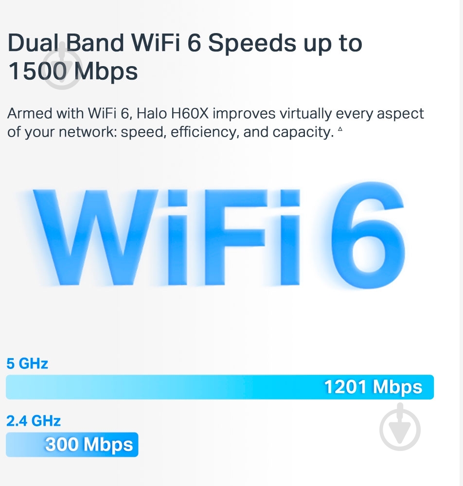 Wi-Fi-система Mercusys HALO H60X(3-PACK) - фото 7