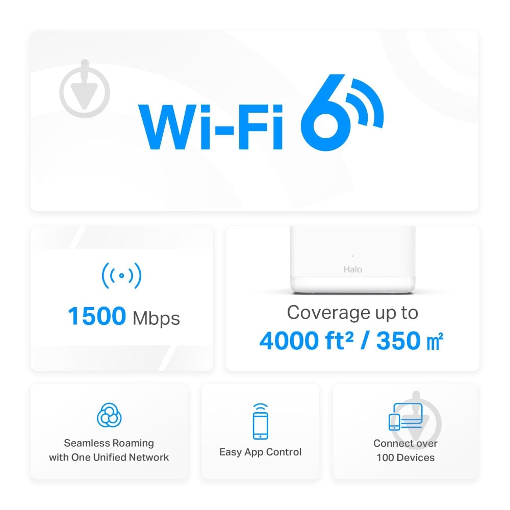 Wi-Fi-система Mercusys HALO H60X(3-PACK) - фото 6