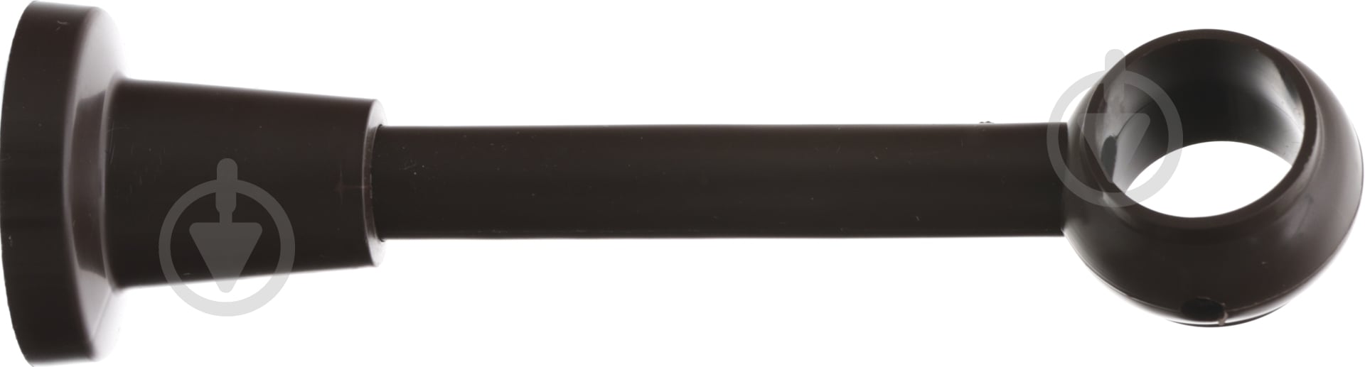 Держатель для карниза ОМиС одинарный d28 мм орех 1 шт. - фото 2