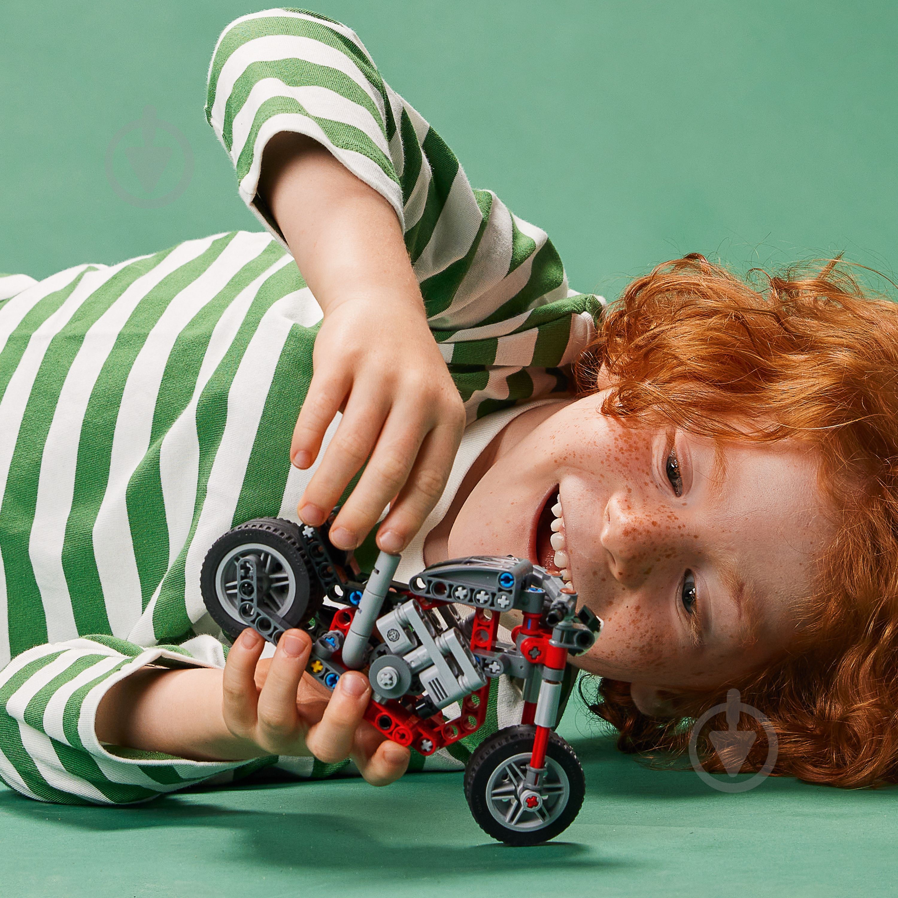 Конструктор LEGO Technic Мотоцикл 42132 - фото 3