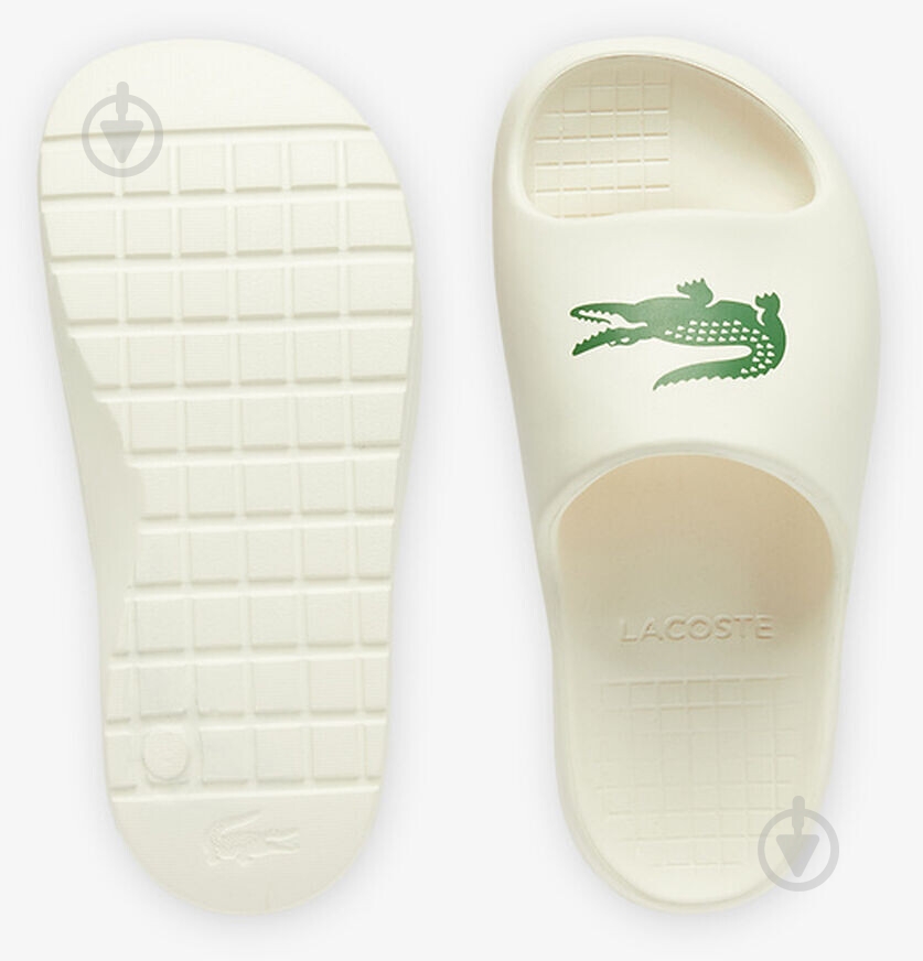 Шлепанцы Lacoste Serve Slide 2.0 48CFA00221Y5 р.40,5 белый - фото 6