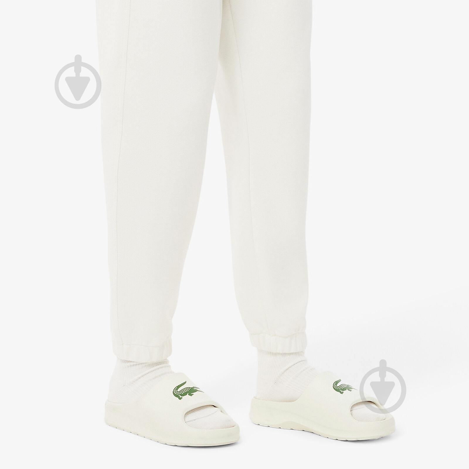 Шлепанцы Lacoste Serve Slide 2.0 48CFA00221Y5 р.40,5 белый - фото 7