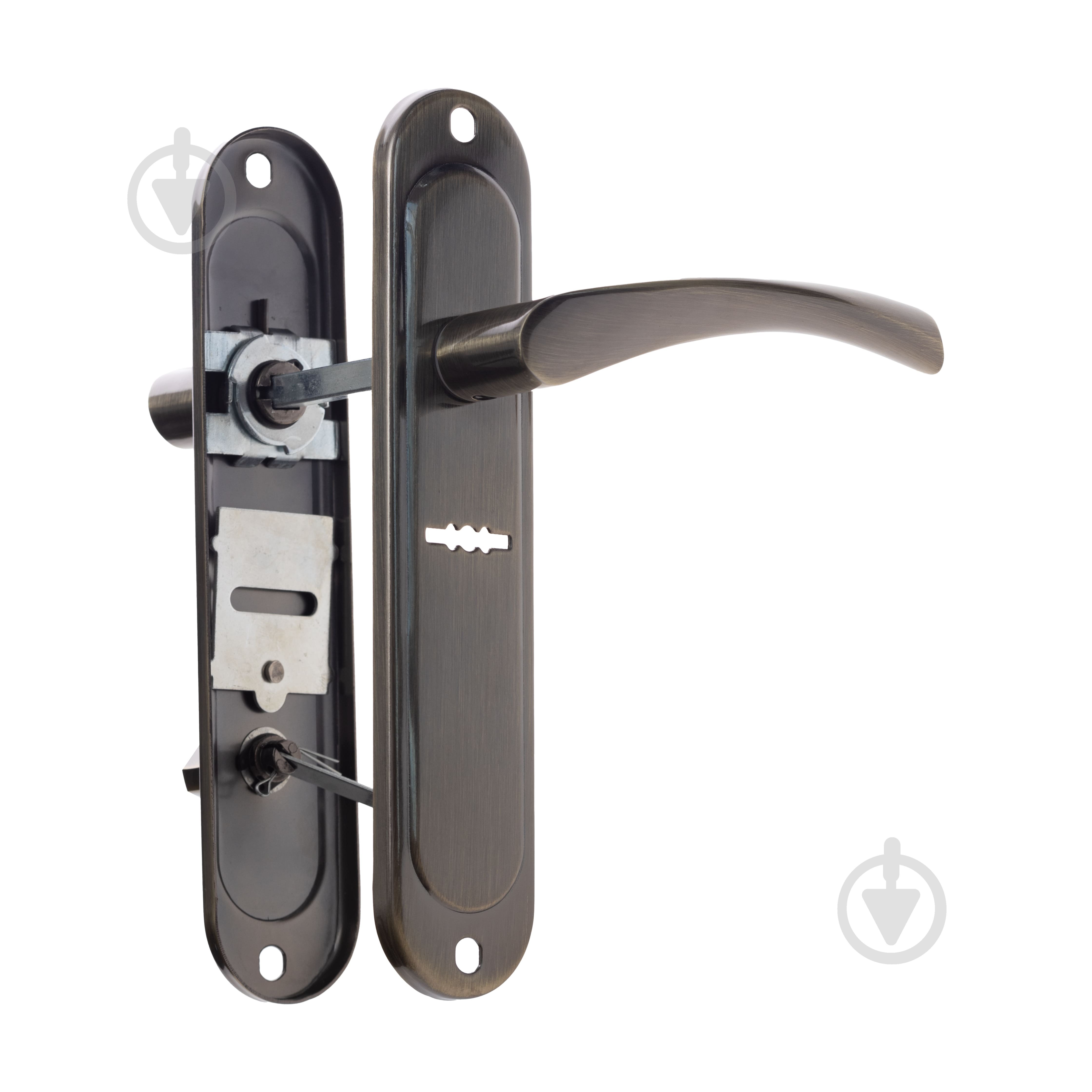 Ручка на планке ASTEX AT-Cornu S42-R сувальдный 42 мм бронза - фото 4 Ручка на планке ASTEX AT-Cornu S42-R сувальдный 42 мм бронза - фото 4