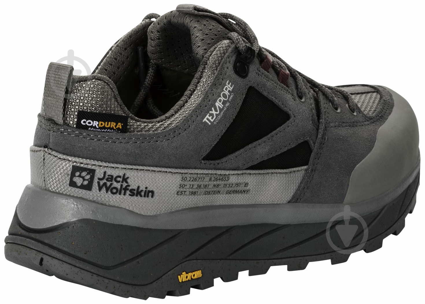 Кросівки жіночі демісезонні Jack Wolfskin TERRAQUEST TEXAPORE LOW W 4056411_6185 р.39 сірі - фото 3 Кросівки жіночі демісезонні Jack Wolfskin TERRAQUEST TEXAPORE LOW W 4056411_6185 р.39 сірі - фото 3