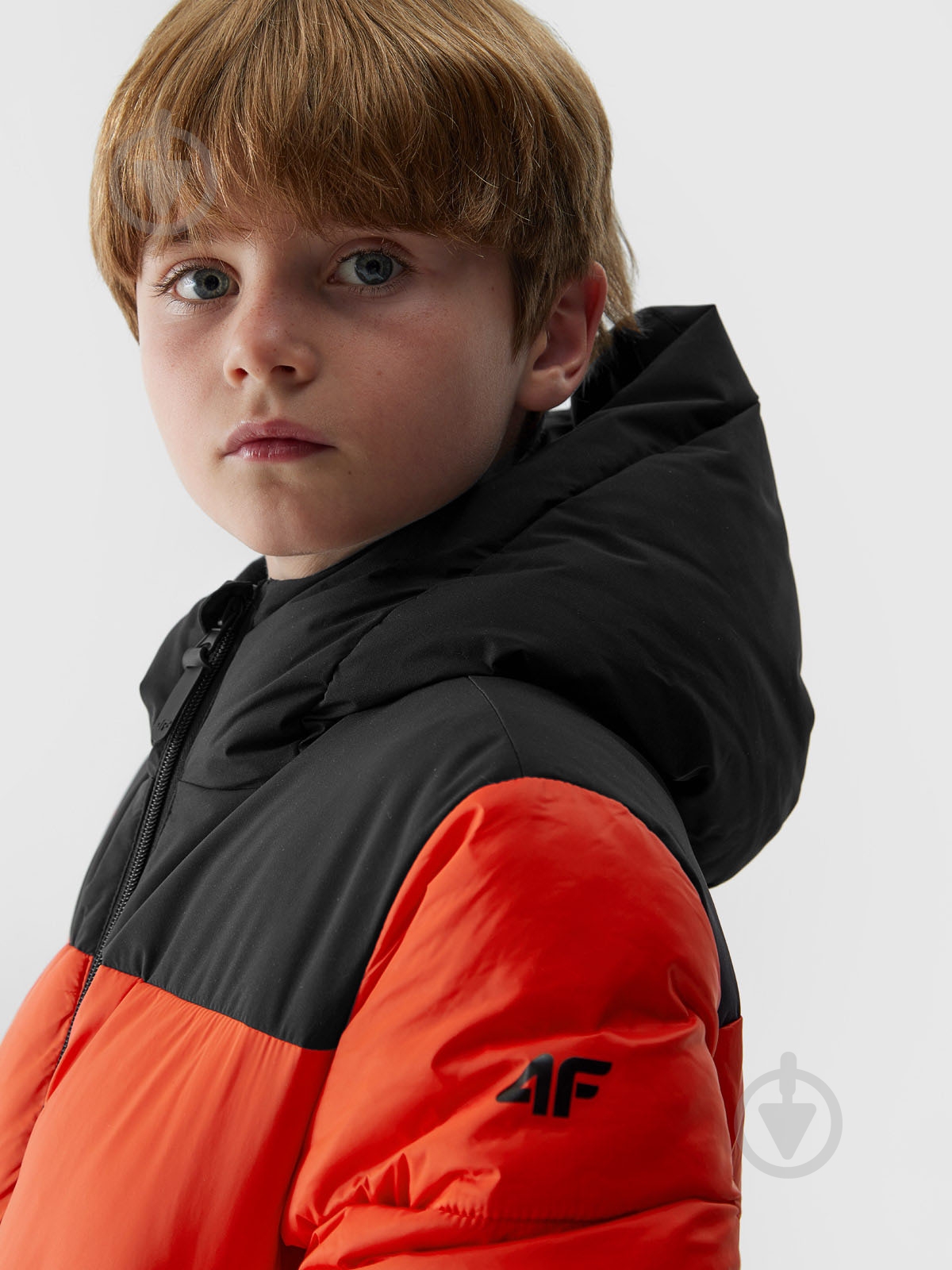 Пуховик для мальчиков 4F DOWN JACKET M274 4FJAW23TDJAM274-62S оранжевый - фото 4 Пуховик для мальчиков 4F DOWN JACKET M274 4FJAW23TDJAM274-62S оранжевый - фото 4