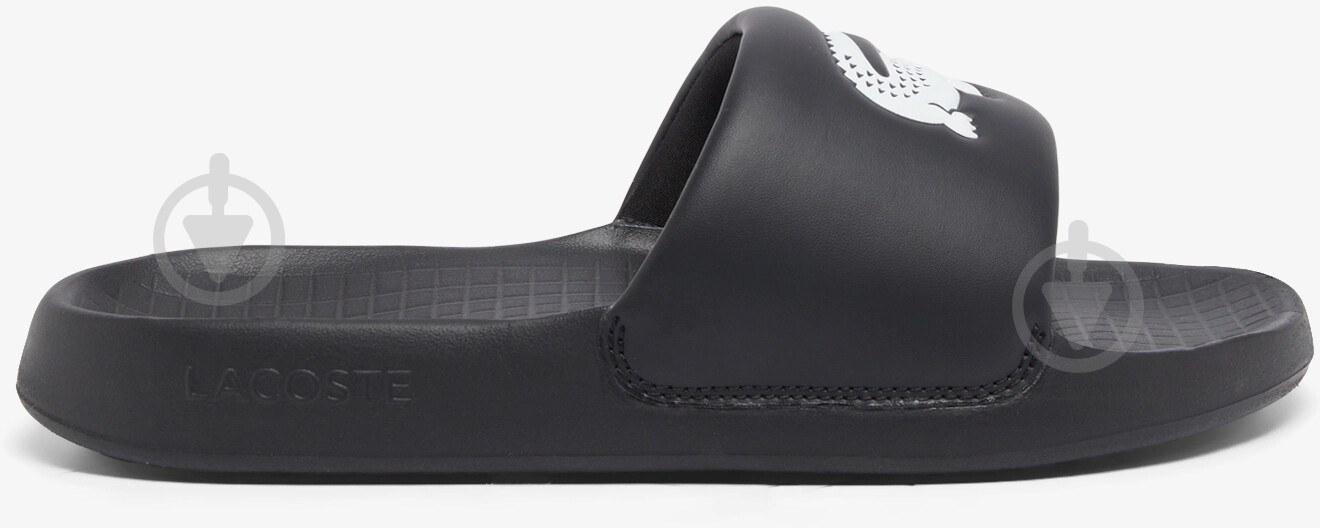 Шлепанцы Lacoste Serve Slide 1.0 49CMA0021312 р.44,5 черный - фото 1 Шлепанцы Lacoste Serve Slide 1.0 49CMA0021312 р.44,5 черный - фото 1