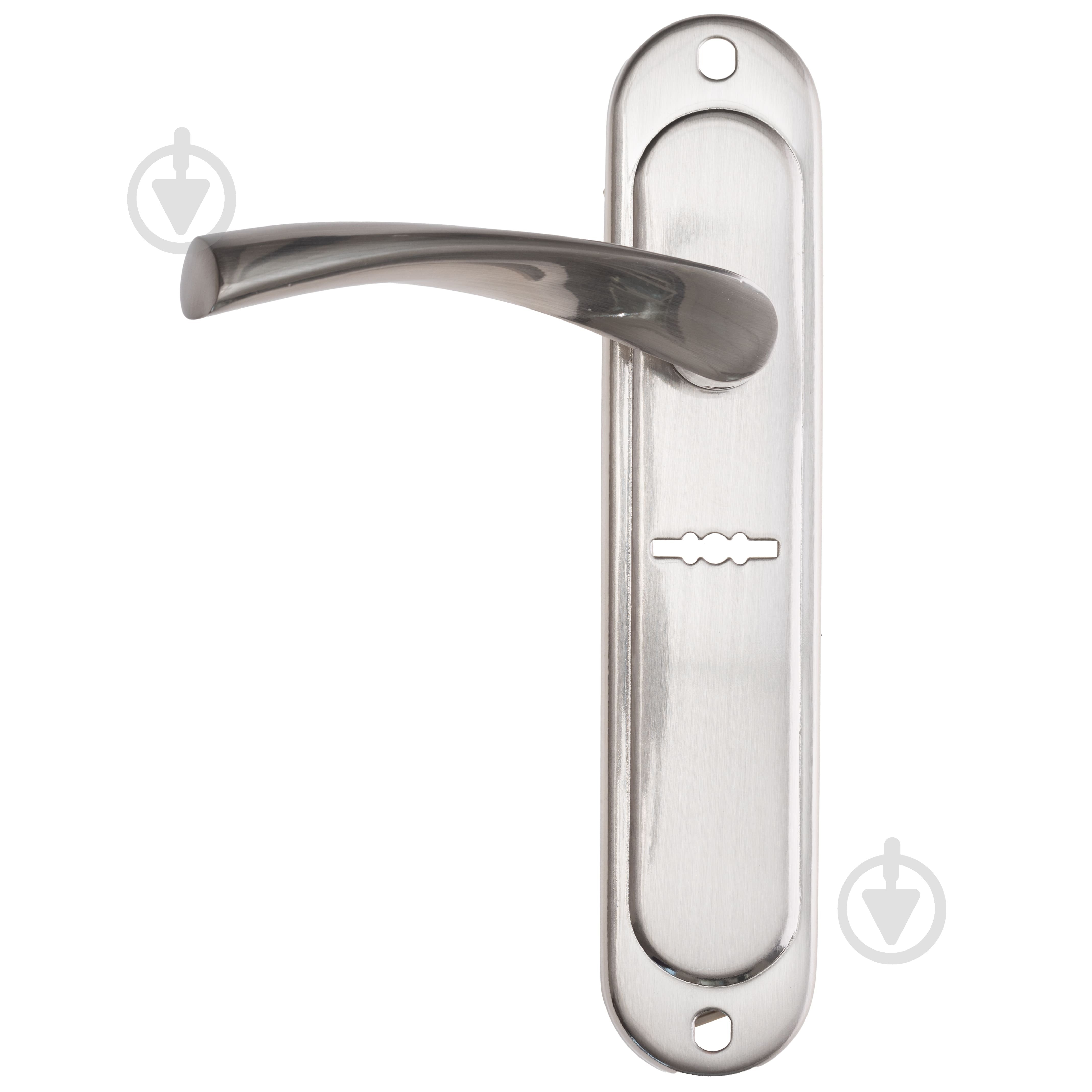 Ручка на планке ASTEX AT-Cornu S42-L сувальдный 42 мм никель - фото 2 Ручка на планке ASTEX AT-Cornu S42-L сувальдный 42 мм никель - фото 2