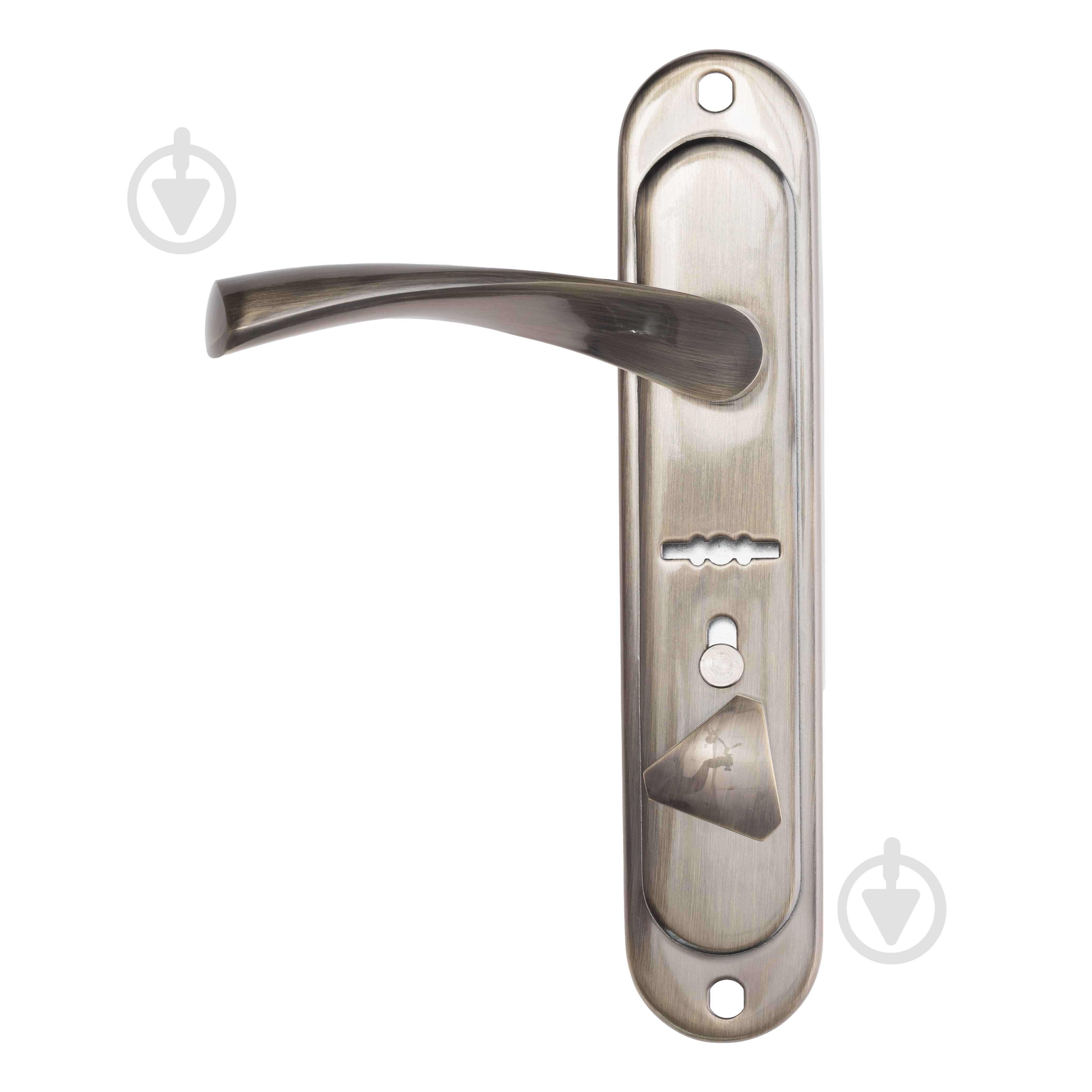 Ручка на планке ASTEX AT-Cornu S42-L сувальдный 42 мм никель - фото 4 Ручка на планке ASTEX AT-Cornu S42-L сувальдный 42 мм никель - фото 4