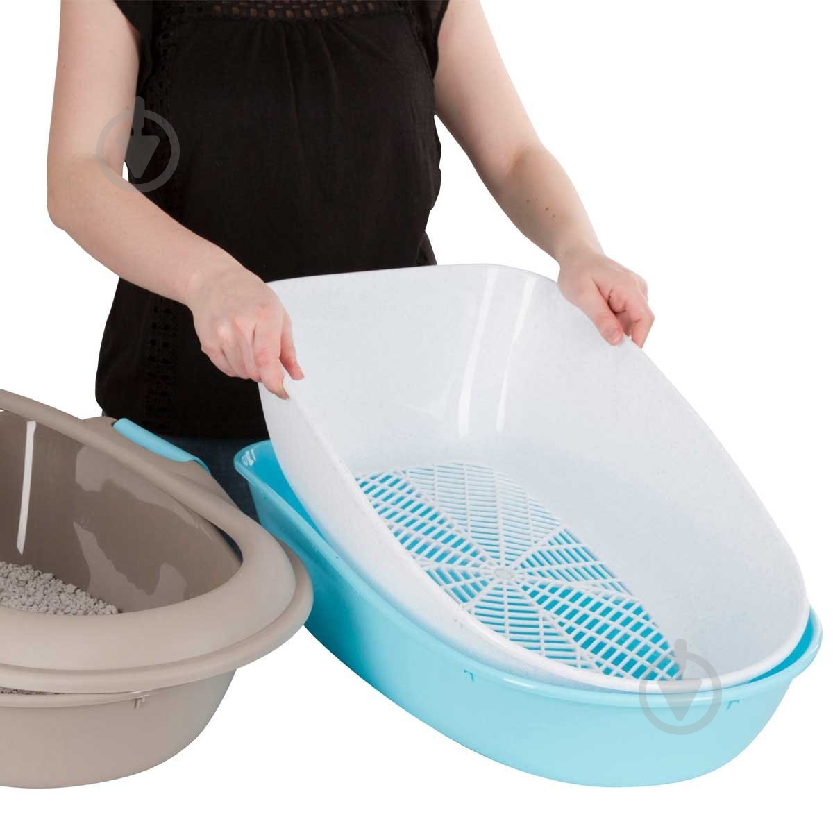 Туалет Stefanplast Furba Chic 59х39х22 см 97895 - фото 2