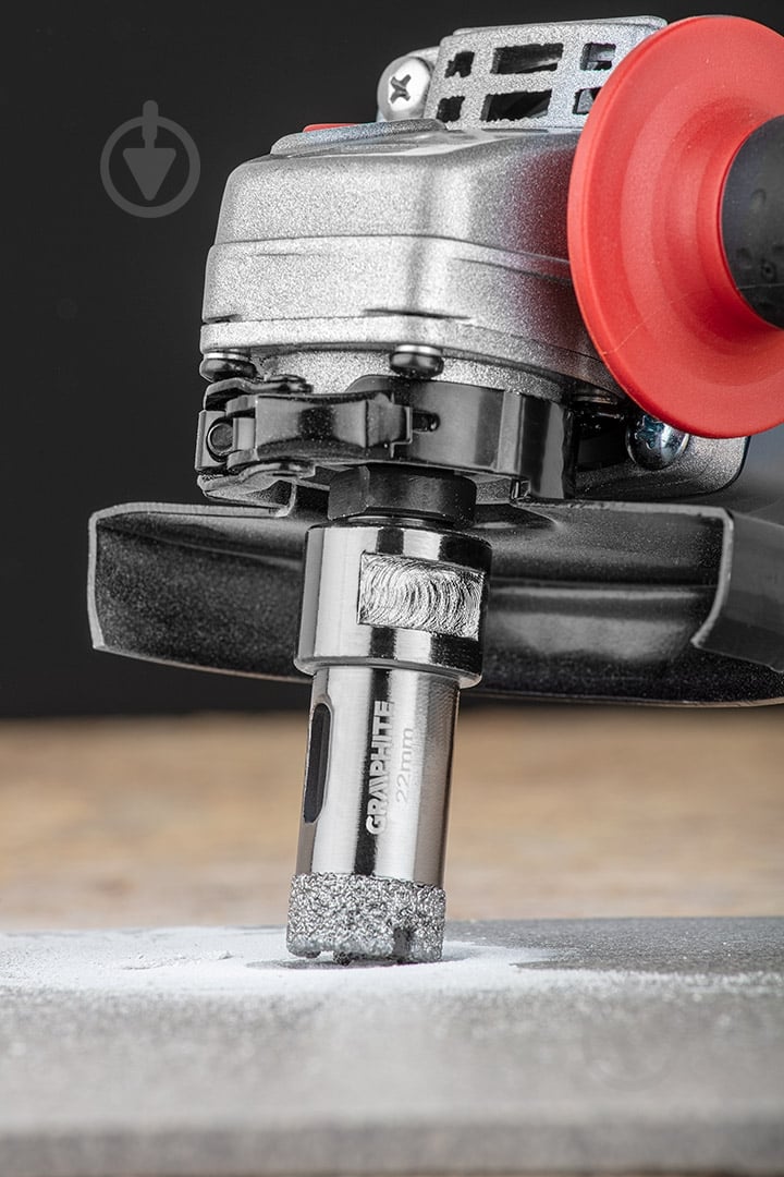 Свердло GRAPHITE корончате 22 мм x M14 1 шт. 55h306 - фото 4 Свердло GRAPHITE корончате 22 мм x M14 1 шт. 55h306 - фото 4