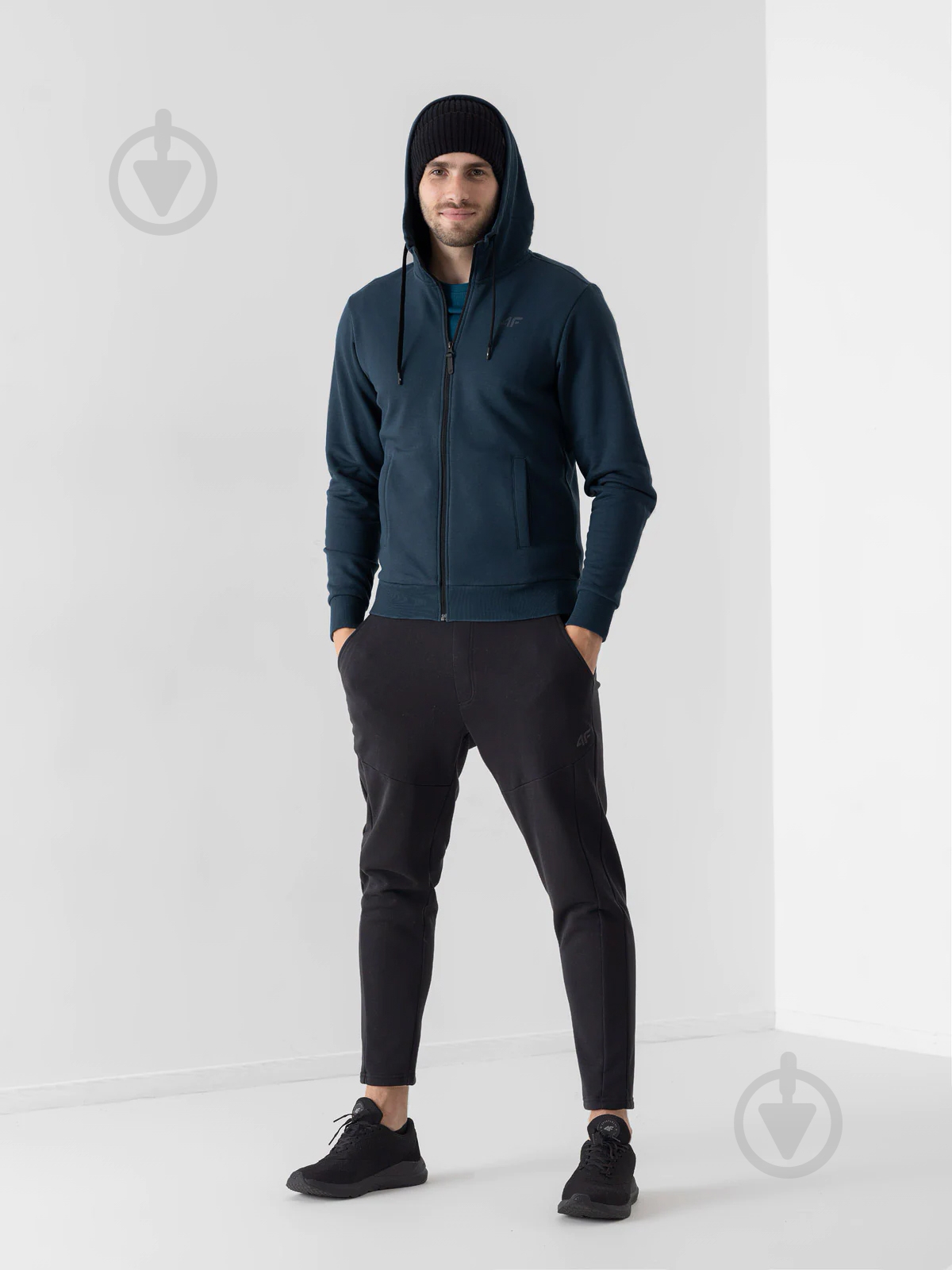 Свитшот 4F D4Z21-BLM303-032S р. L синий - фото 2 Свитшот 4F D4Z21-BLM303-032S р. L синий - фото 2