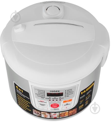 Мультиварка Rotex RMC 508-W - фото 7