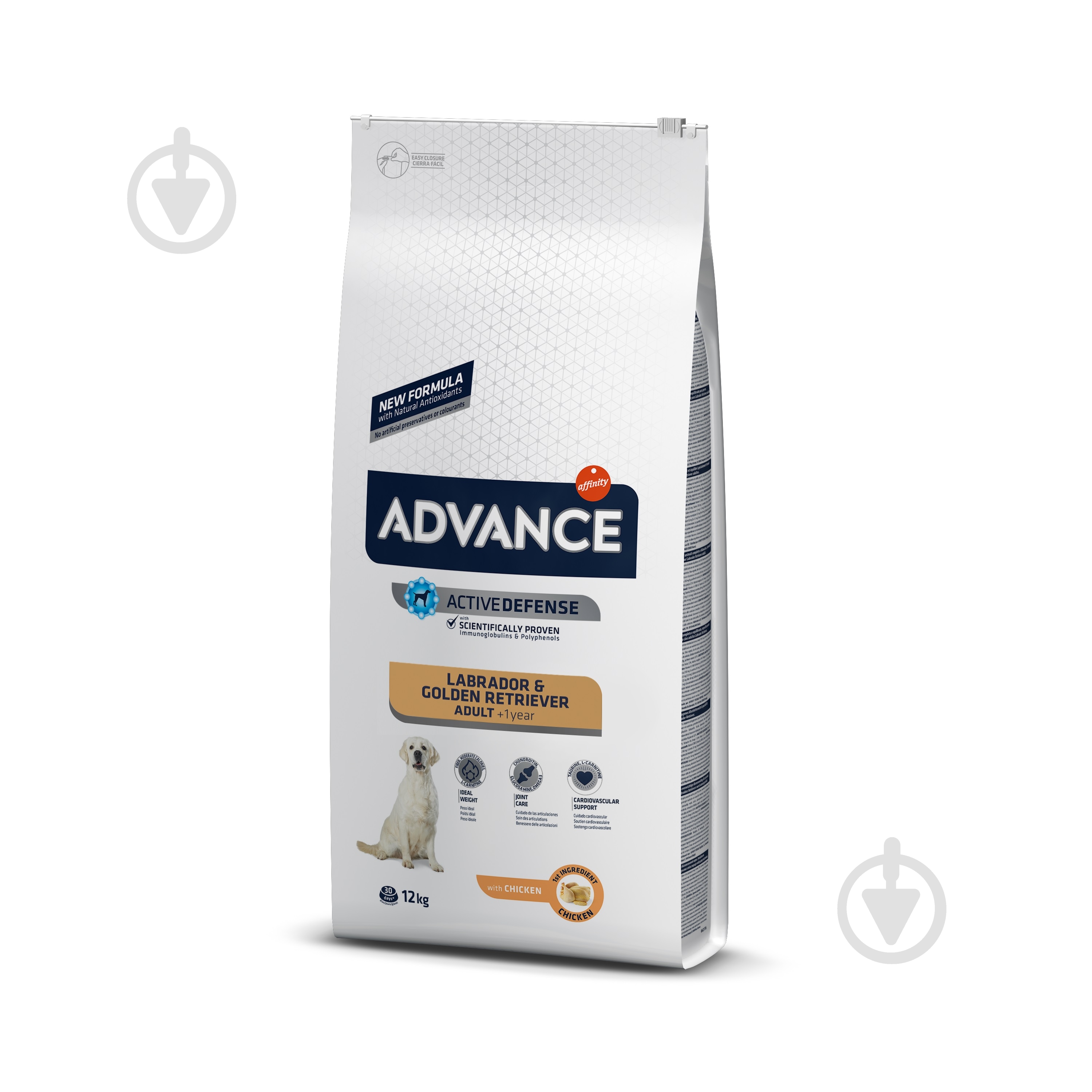 Корм для крупных пород Advance Advance Labrador Retriever 12 кг (курица, пшеница) 12 кг - фото 1