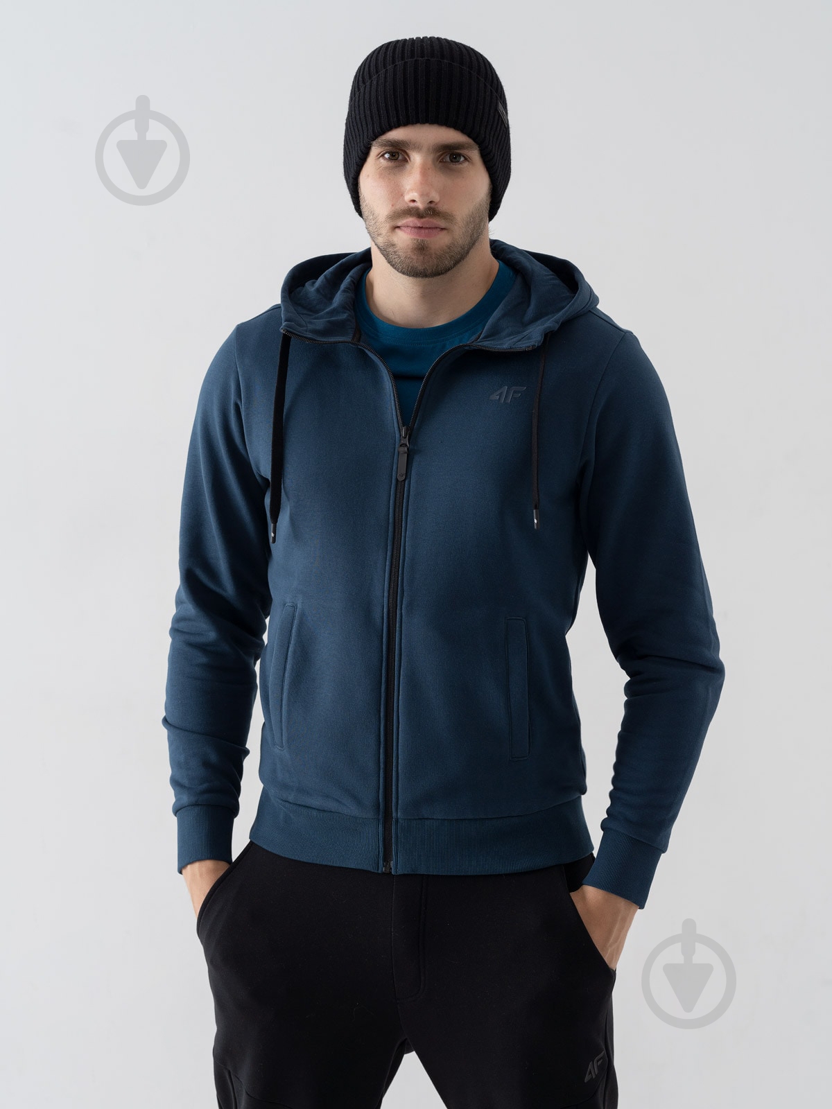 Свитшот 4F D4Z21-BLM303-032S р. 2XL синий - фото 1 Свитшот 4F D4Z21-BLM303-032S р. 2XL синий - фото 1