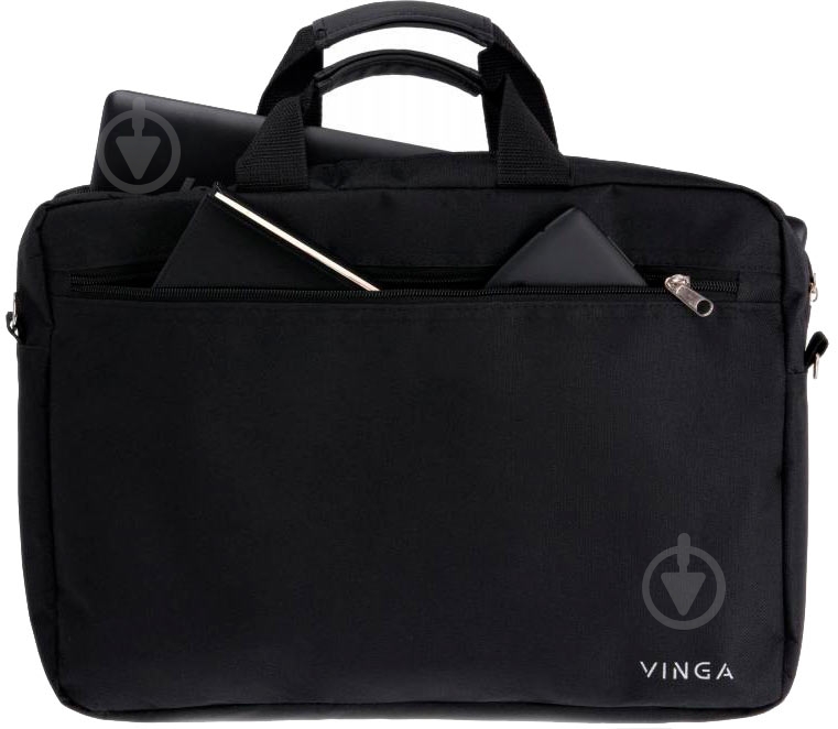 Сумка для ноутбука Vinga 15.6" black (NB110BK) - фото 2 Сумка для ноутбука Vinga 15.6" black (NB110BK) - фото 2