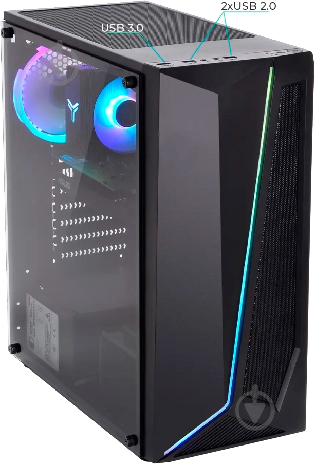 Компьютер Artline Gaming X39 (X39v77) black - фото 8