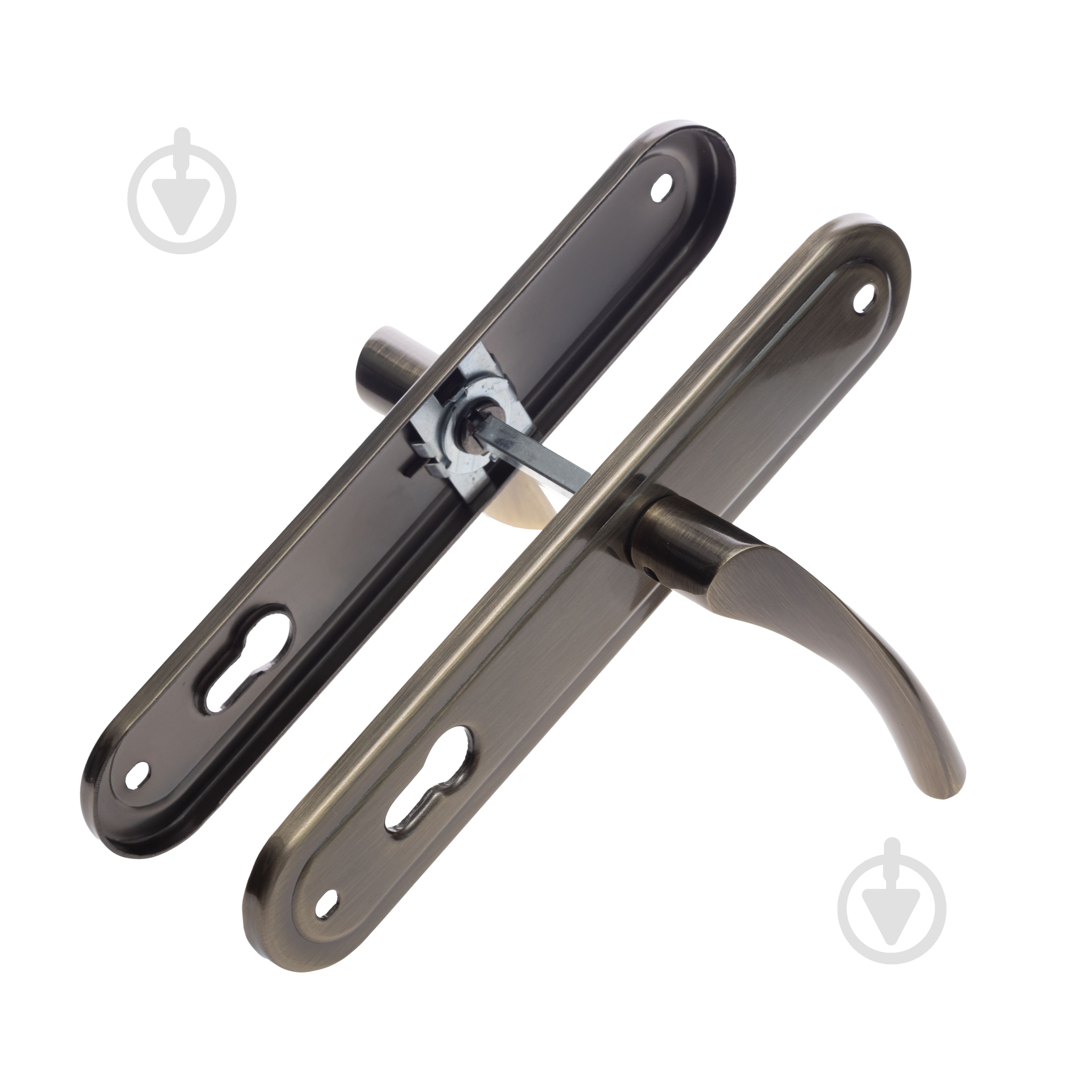 Ручка на планке ASTEX AT-Cornu 85/50 NEWAB на входные и межкомнатные двери цилиндровый 85 мм бронза - фото 2 Ручка на планке ASTEX AT-Cornu 85/50 NEWAB на входные и межкомнатные двери цилиндровый 85 мм бронза - фото 2