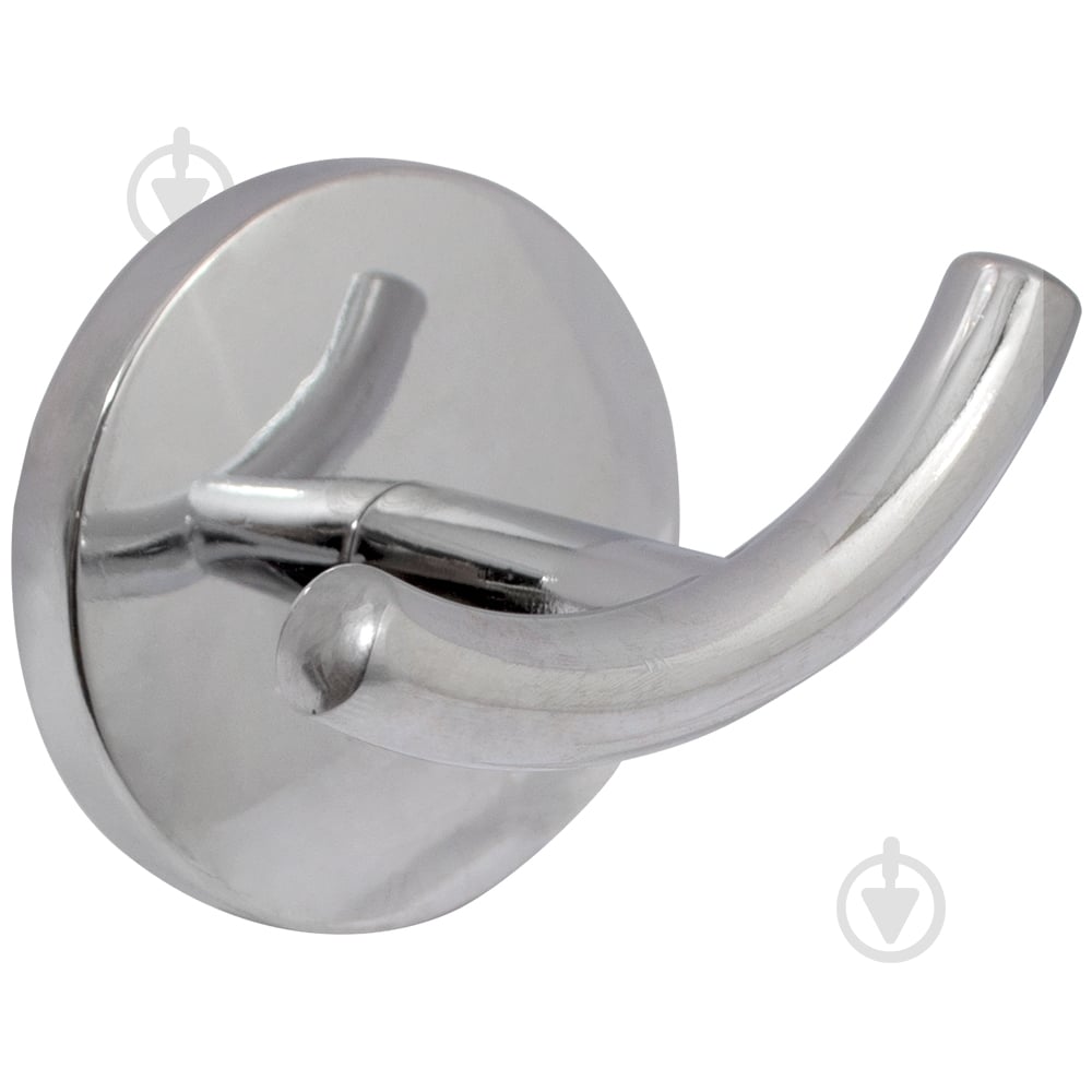 Гачок Trento подвійний на круглій основі (60941) - фото 1