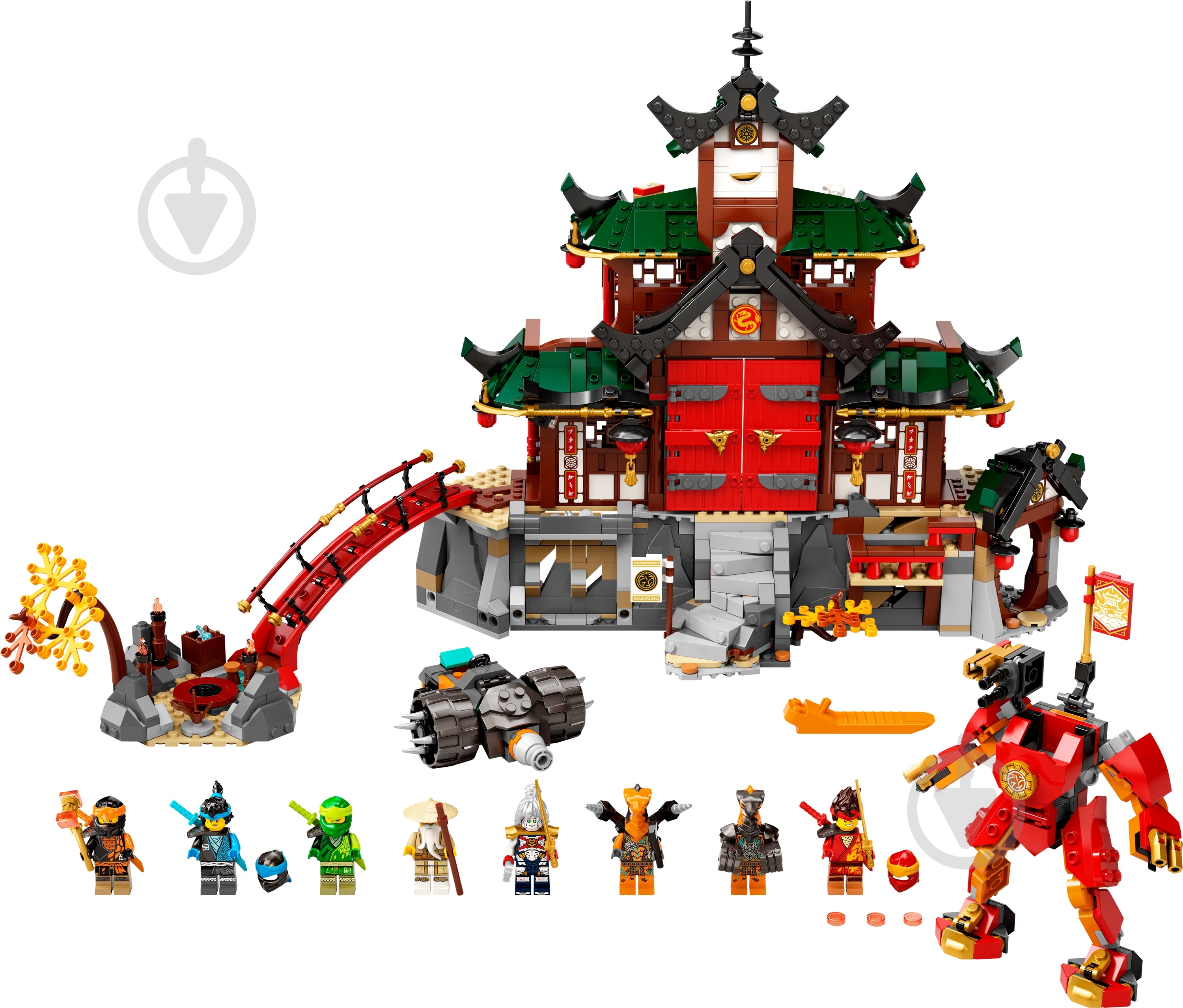 Конструктор LEGO NINJAGO Храм-додзьо ніндзя 71767 - фото 2