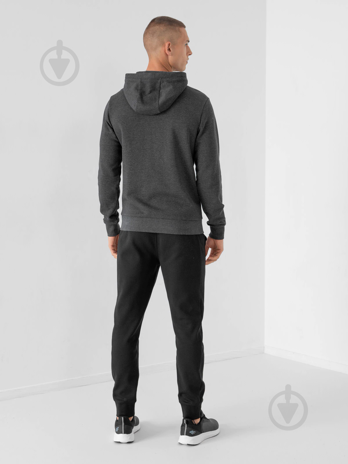 Свитшот 4F D4Z21-BLM303-24M р. S серый меланж - фото 4