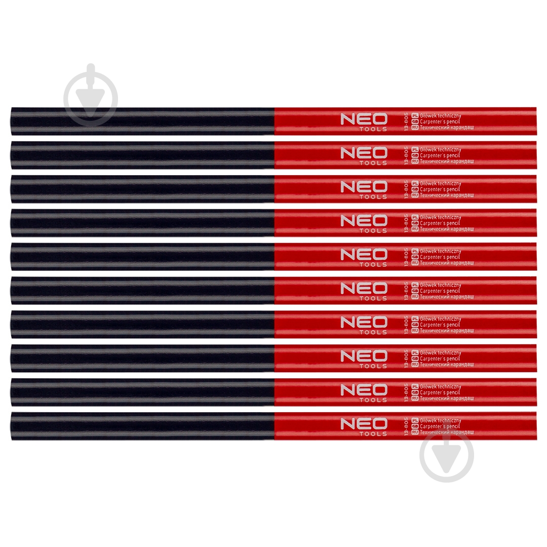 Олівець будівельний NEO tools 12 шт. 13-805 - фото 1