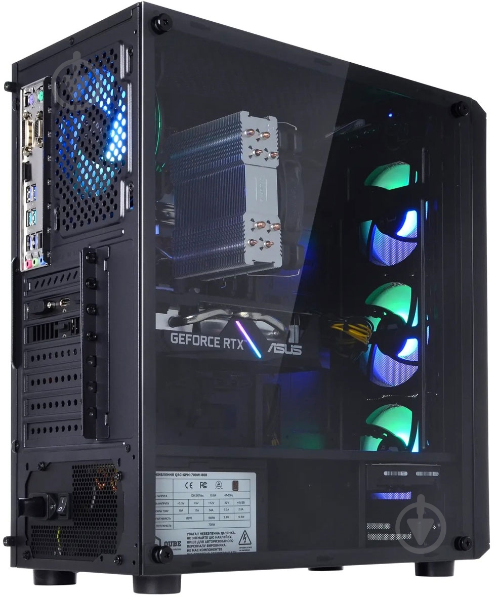 Компьютер Artline Gaming X55 (X55v48) black - фото 11