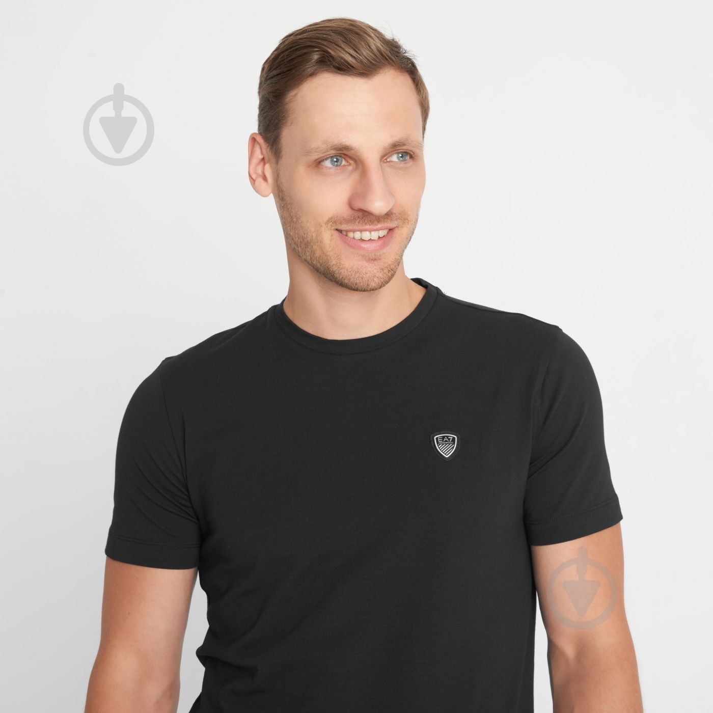 Футболка EA7 JERSEY_T-SHIRT 8NPTL7-PJ03Z-1200 р.S чорний - фото 2 Футболка EA7 JERSEY_T-SHIRT 8NPTL7-PJ03Z-1200 р.S чорний - фото 2