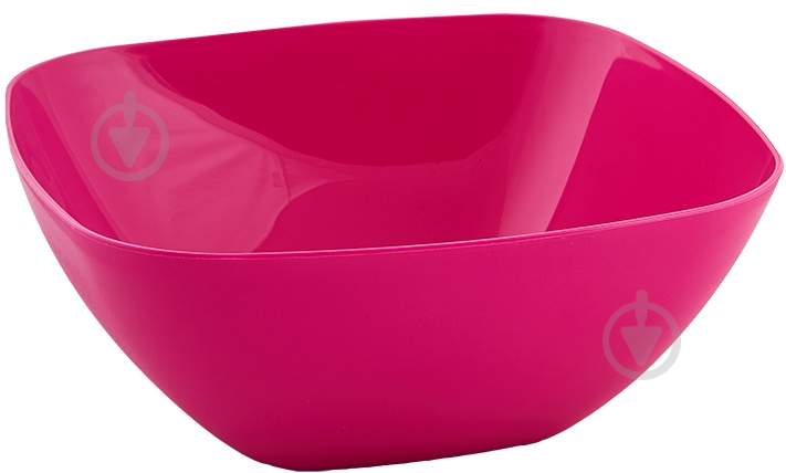 Салатник Алеана Мульти 120х120х55 мм 300 мл розовый - фото 1
